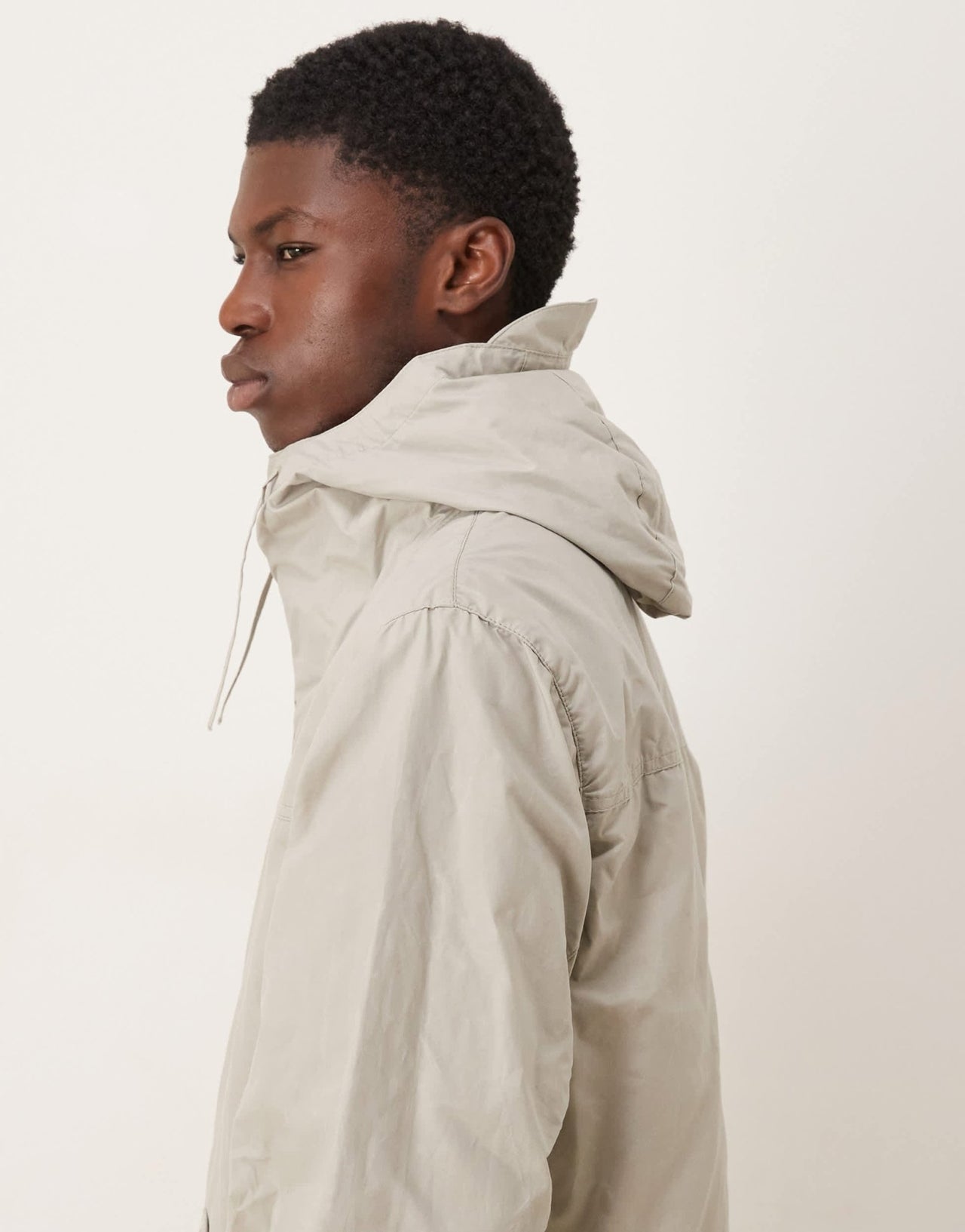 Barbour Re-engineered endurance casual jacket in stone - STONE - ASOS Sample Sale