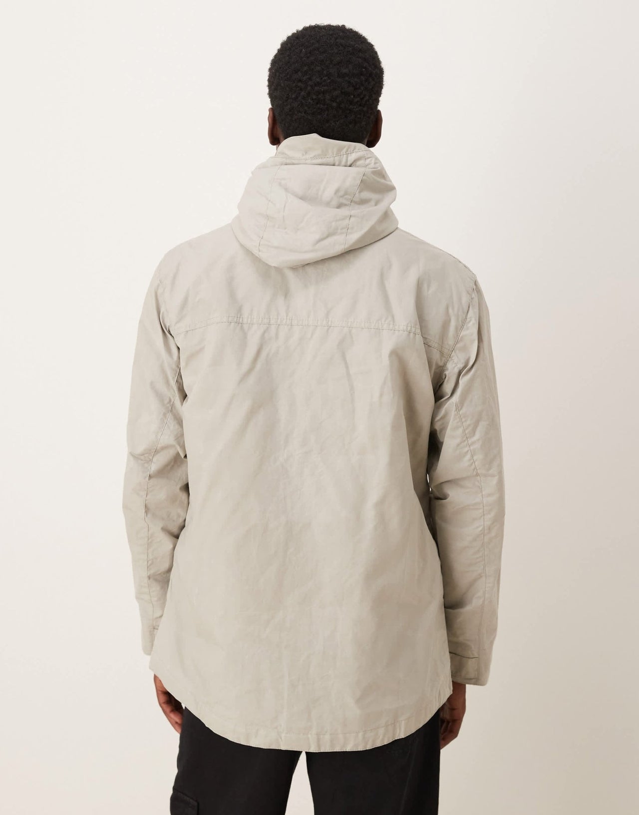 Barbour Re-engineered endurance casual jacket in stone - STONE - ASOS Sample Sale