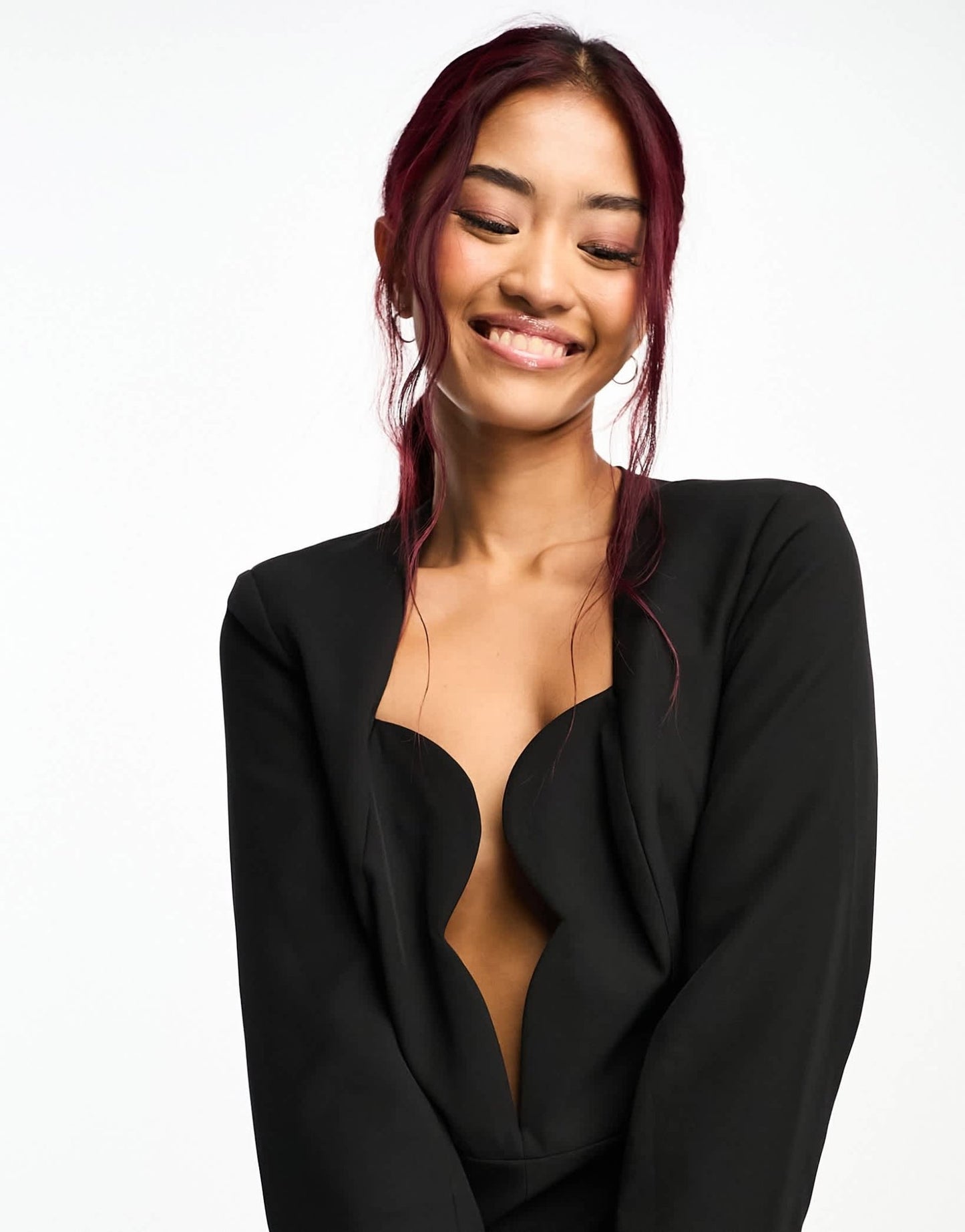 Bardot mini dress in black - ASOS Sample Sale