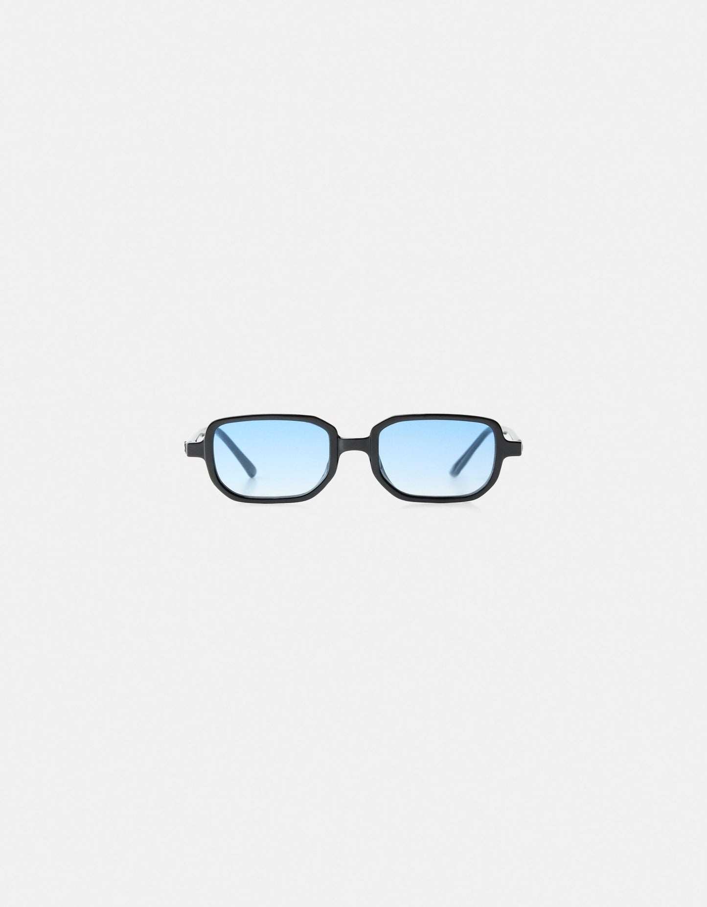 Bershka blue lense sunglasses in black - ASOS Sample Sale