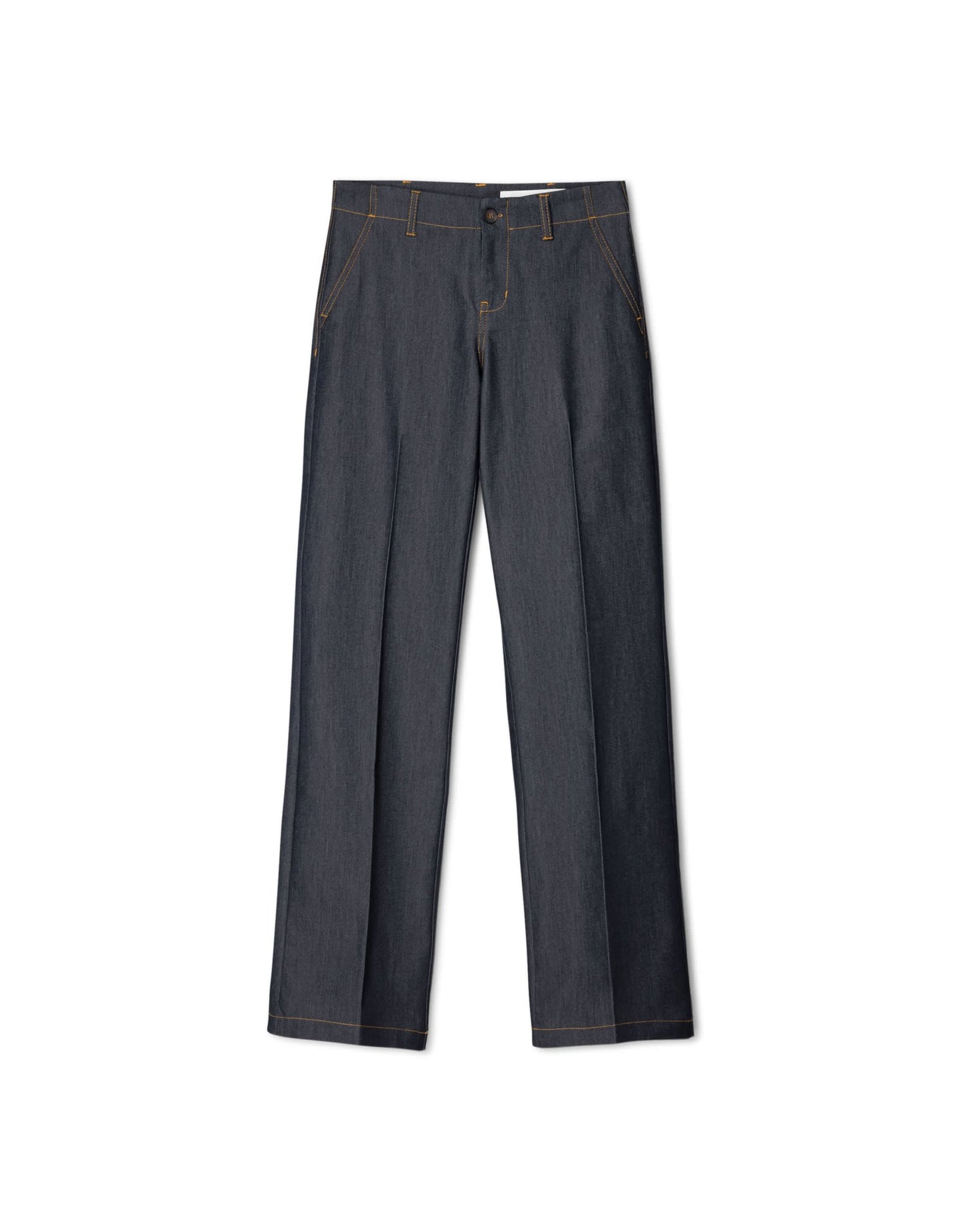 Bershka drawstring waist wide leg jeans in indigo wash - ASOS Sample Sale