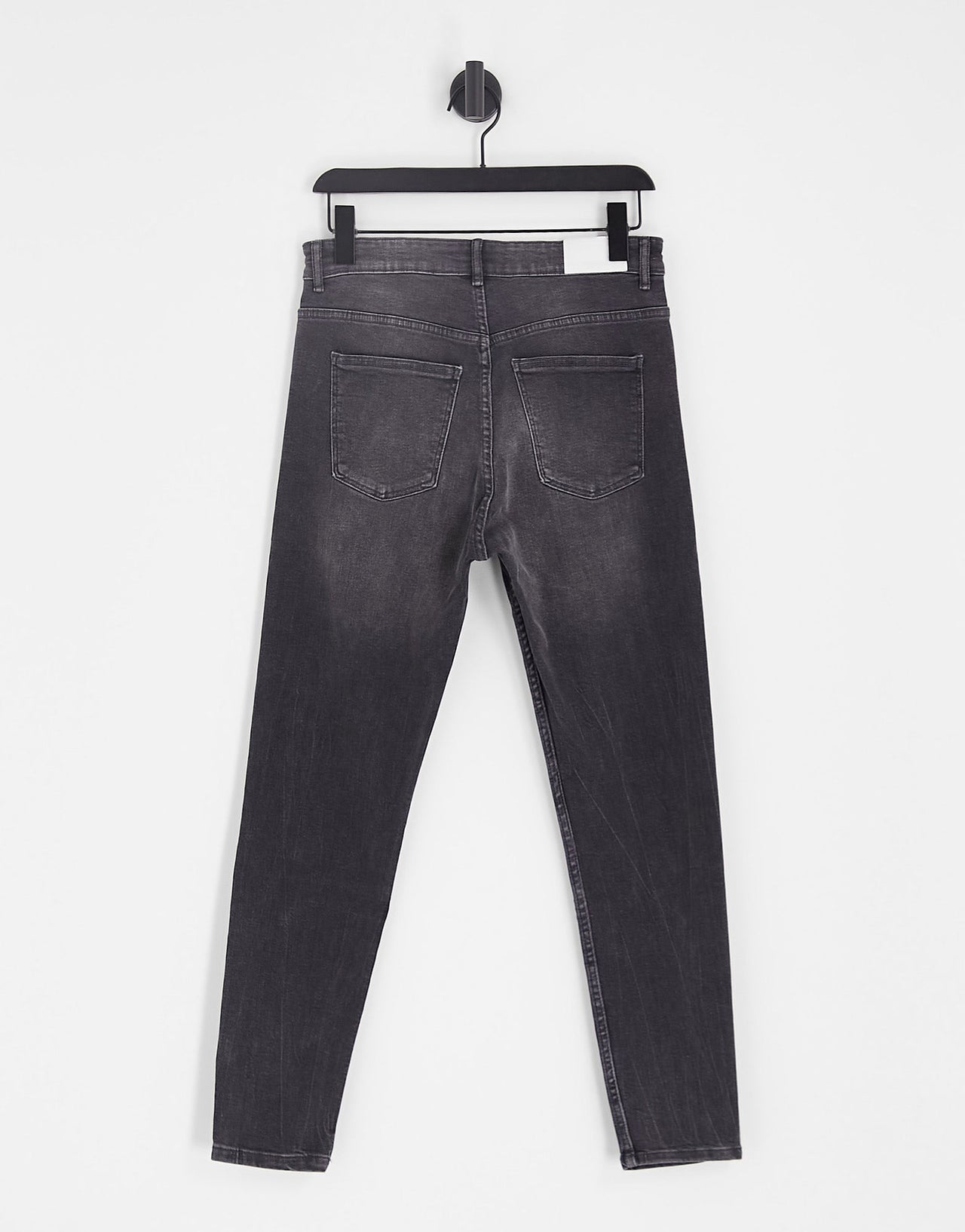 Bershka high waist skinny jean in grey - ASOS Sample Sale
