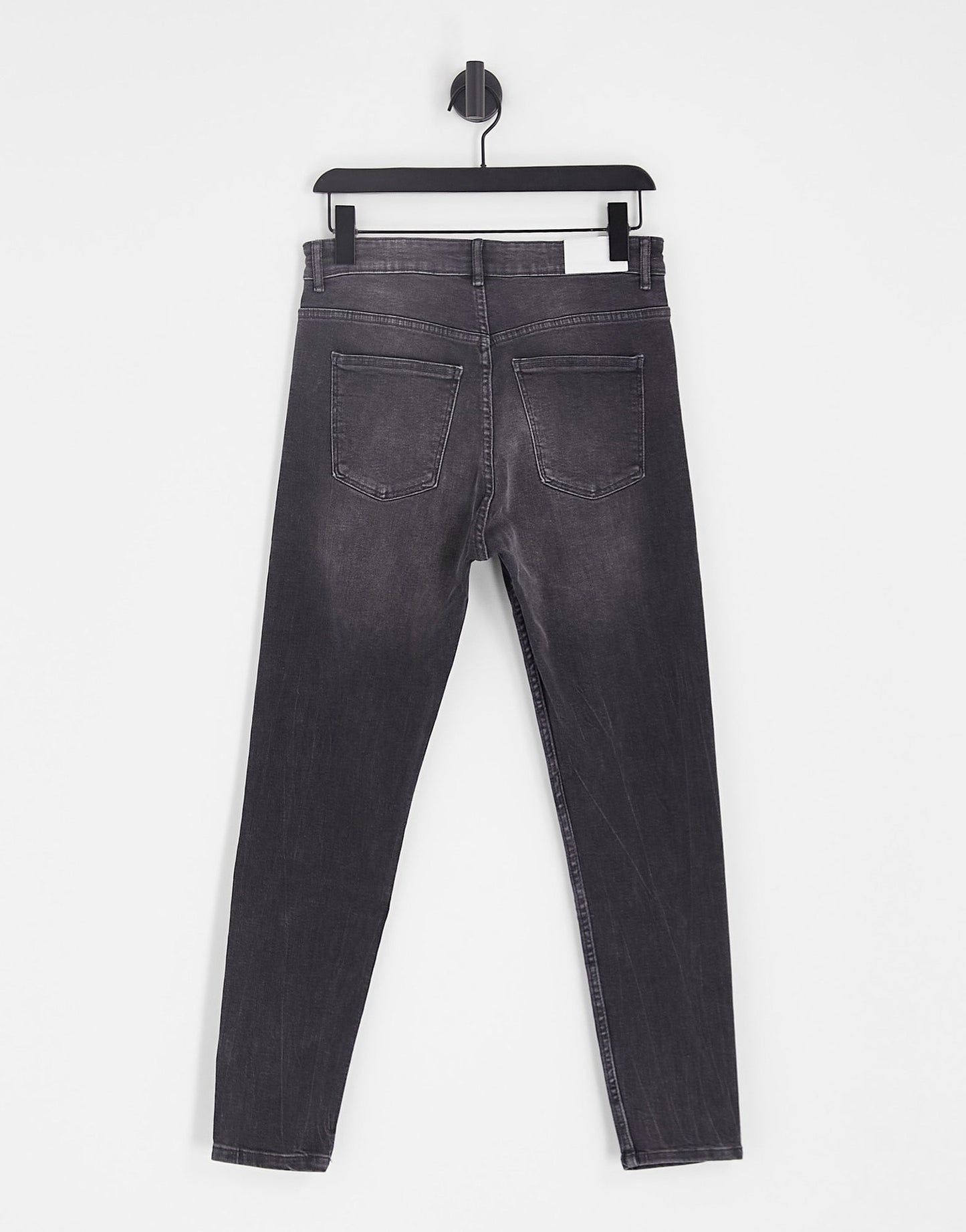 Bershka high waist skinny jean in grey - ASOS Sample Sale