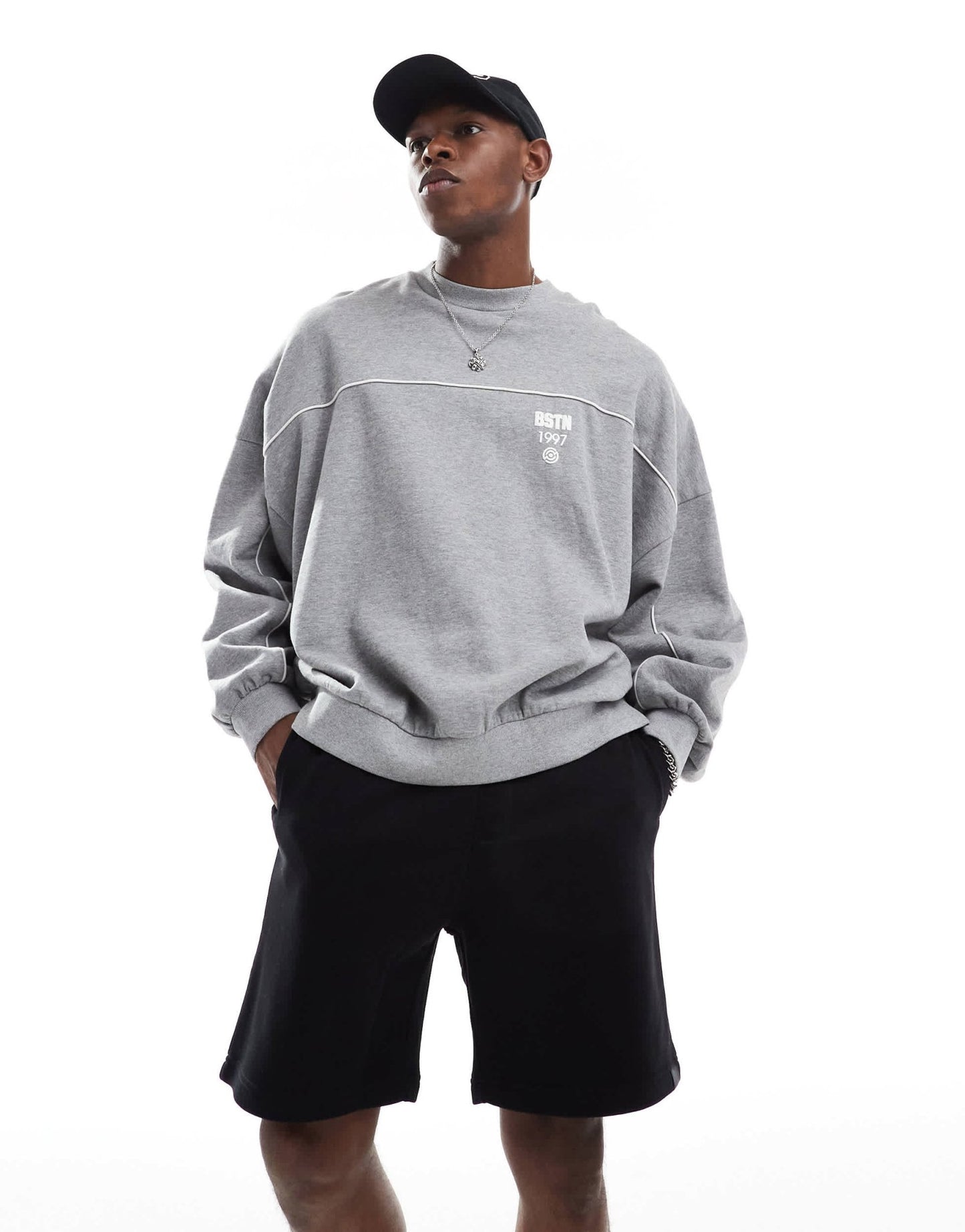 Bershka jersey shorts in black - ASOS Sample Sale