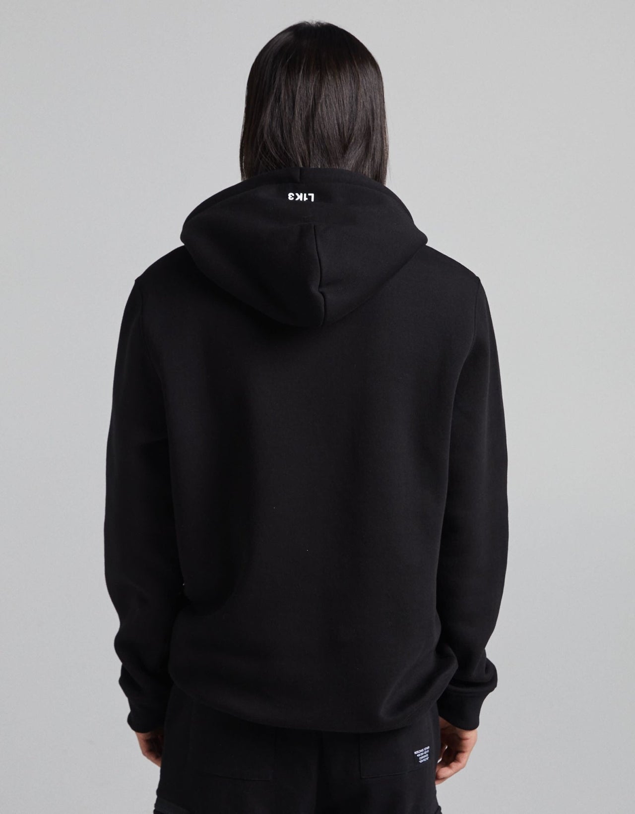 Bershka join life hoodie in black - ASOS Sample Sale