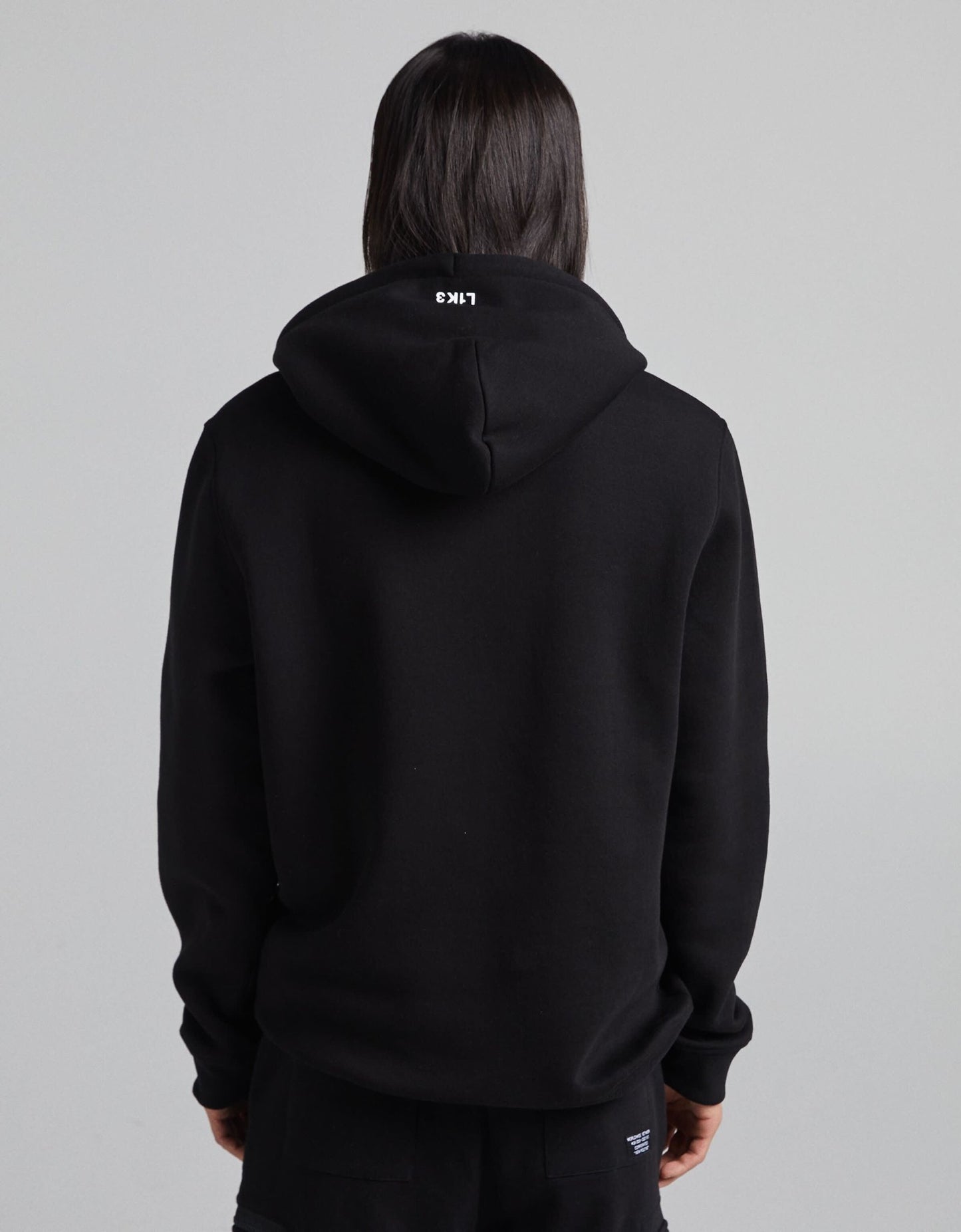 Bershka join life hoodie in black - ASOS Sample Sale