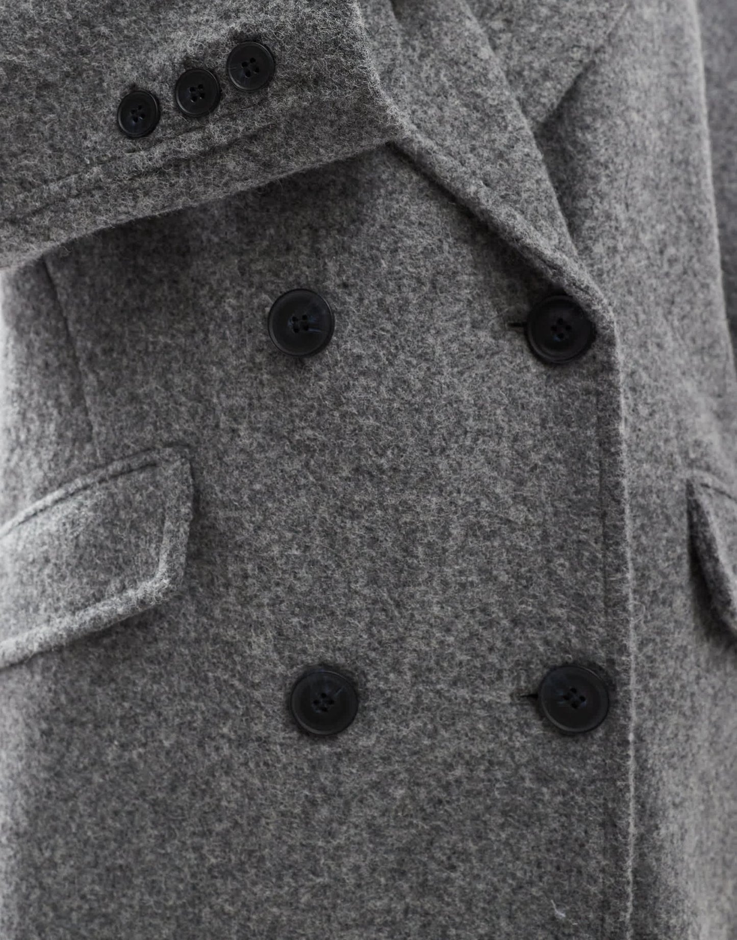 Bershka slouchy tailored coat in grey - ASOS Sample Sale