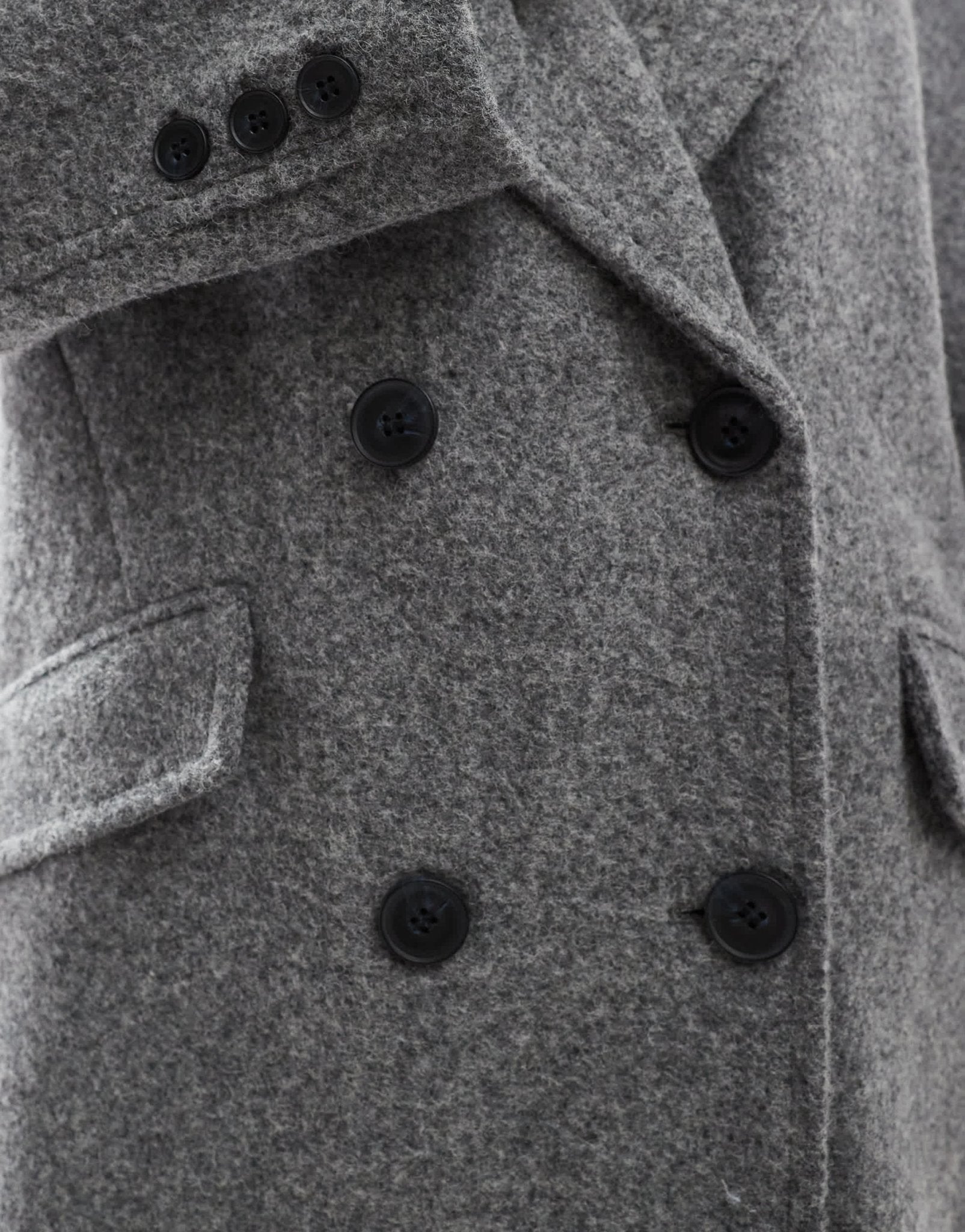 Bershka slouchy tailored coat in grey - ASOS Sample Sale
