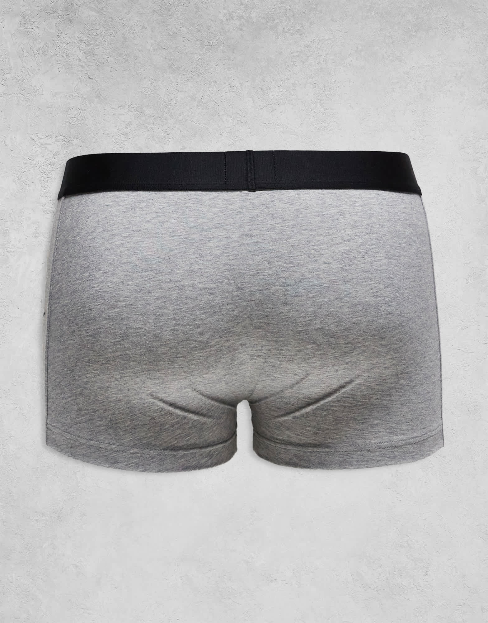 Boss Bodywear 3-pack front icon logo trunks in black, white and grey ...