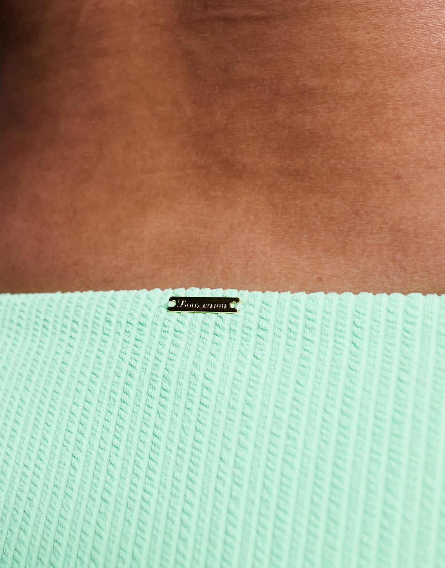 Boux Avenue ibiza brazilian bikini bottom in green - ASOS Sample Sale