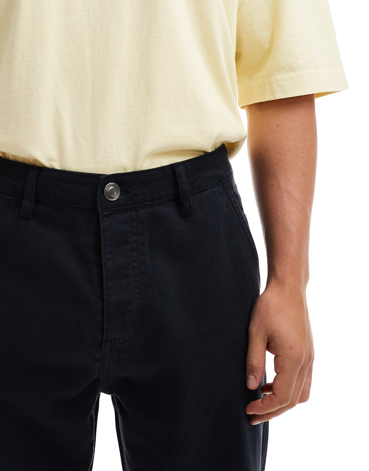 Brave Soul co - ord tapered trousers in dark navy - ASOS Sample Sale
