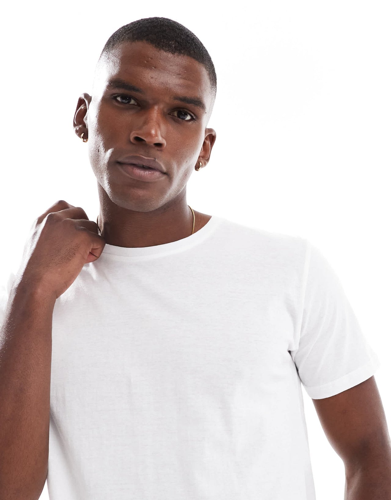 Brave Soul midweight short sleeve t-shirt in white - ASOS Sample Sale