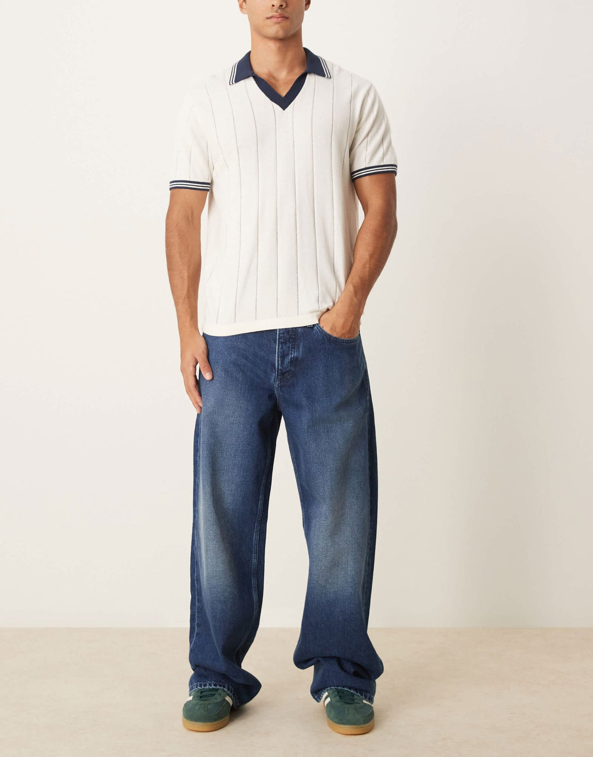 Calvin Klein Jeans 90s loose jeans in mid blue wash - ASOS Exclusive - ASOS Sample Sale