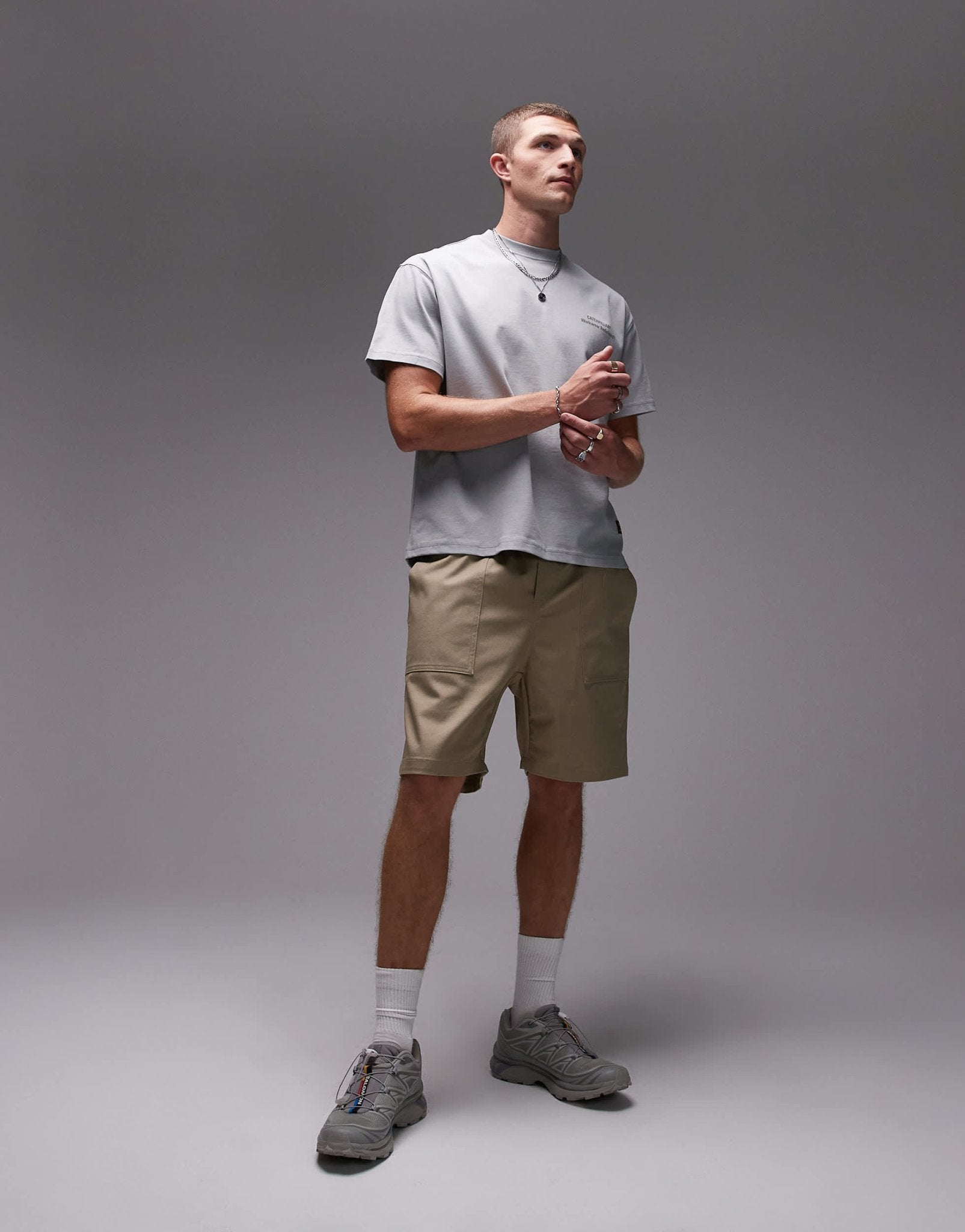 CAT WWR cargo short in beige - ASOS Sample Sale