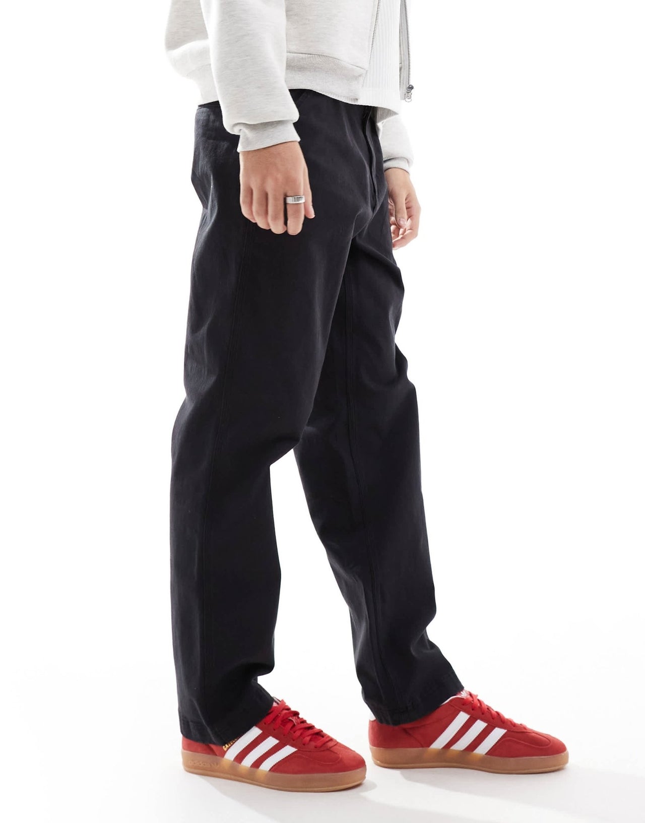 Champion Rochester straight hem trousers in black - ASOS Sample Sale