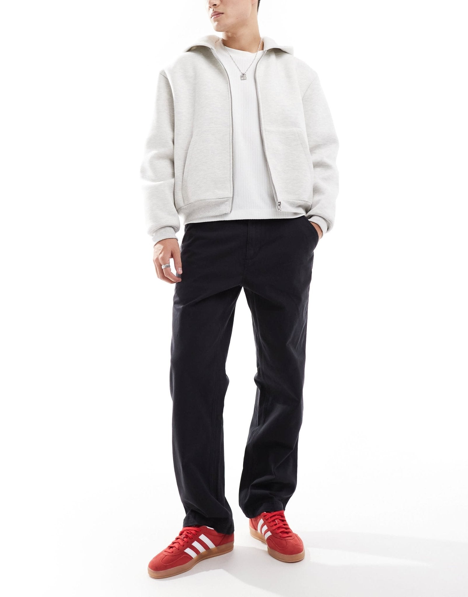 Champion Rochester straight hem trousers in black - ASOS Sample Sale