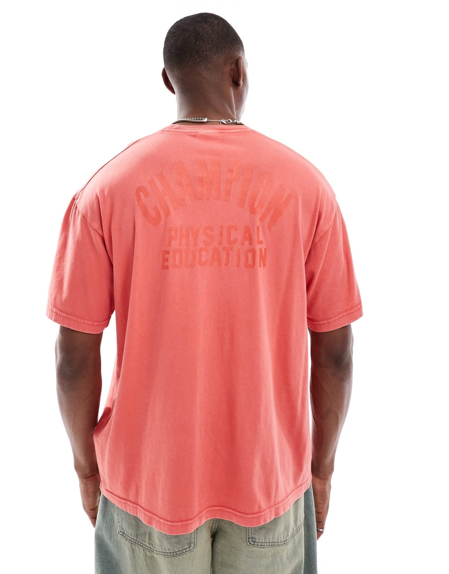 Champion Time Capsule t-shirt in red - ASOS Sample Sale