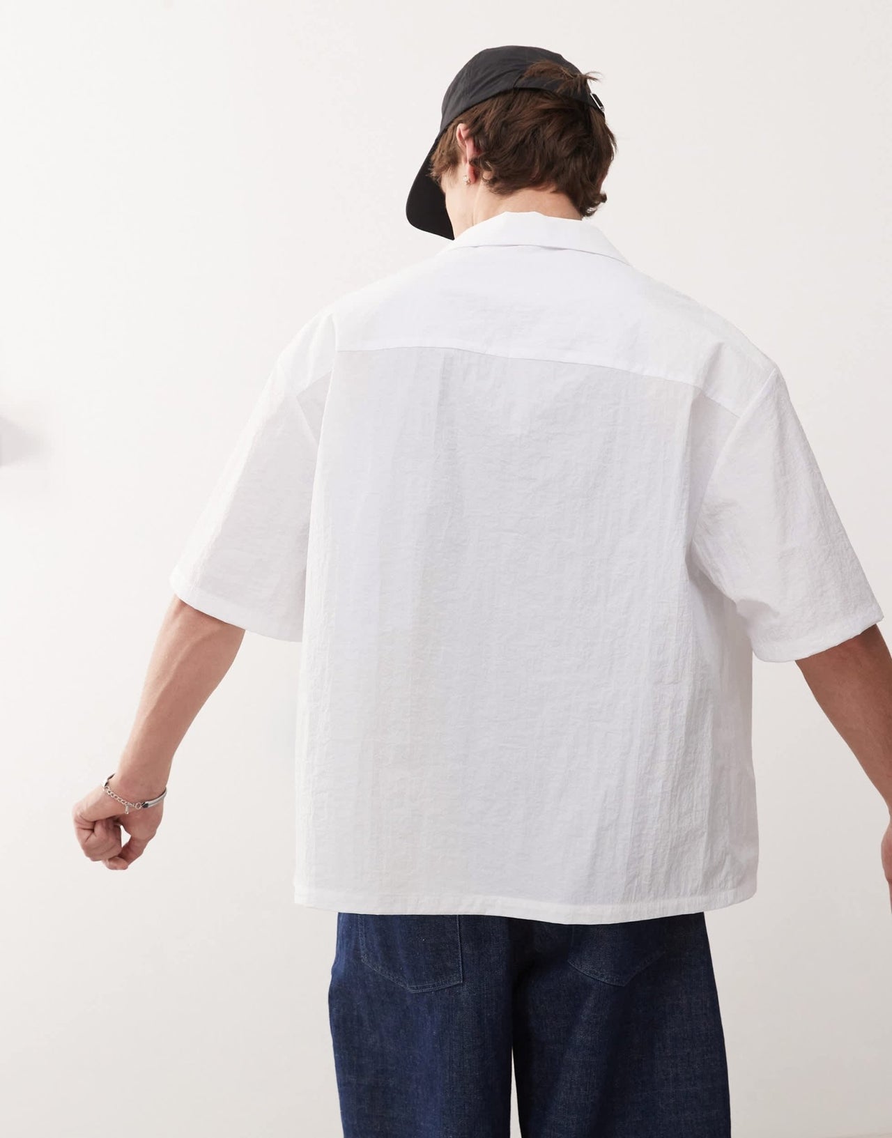 COLLUSION boxy summer shirt in white - ASOS Sample Sale