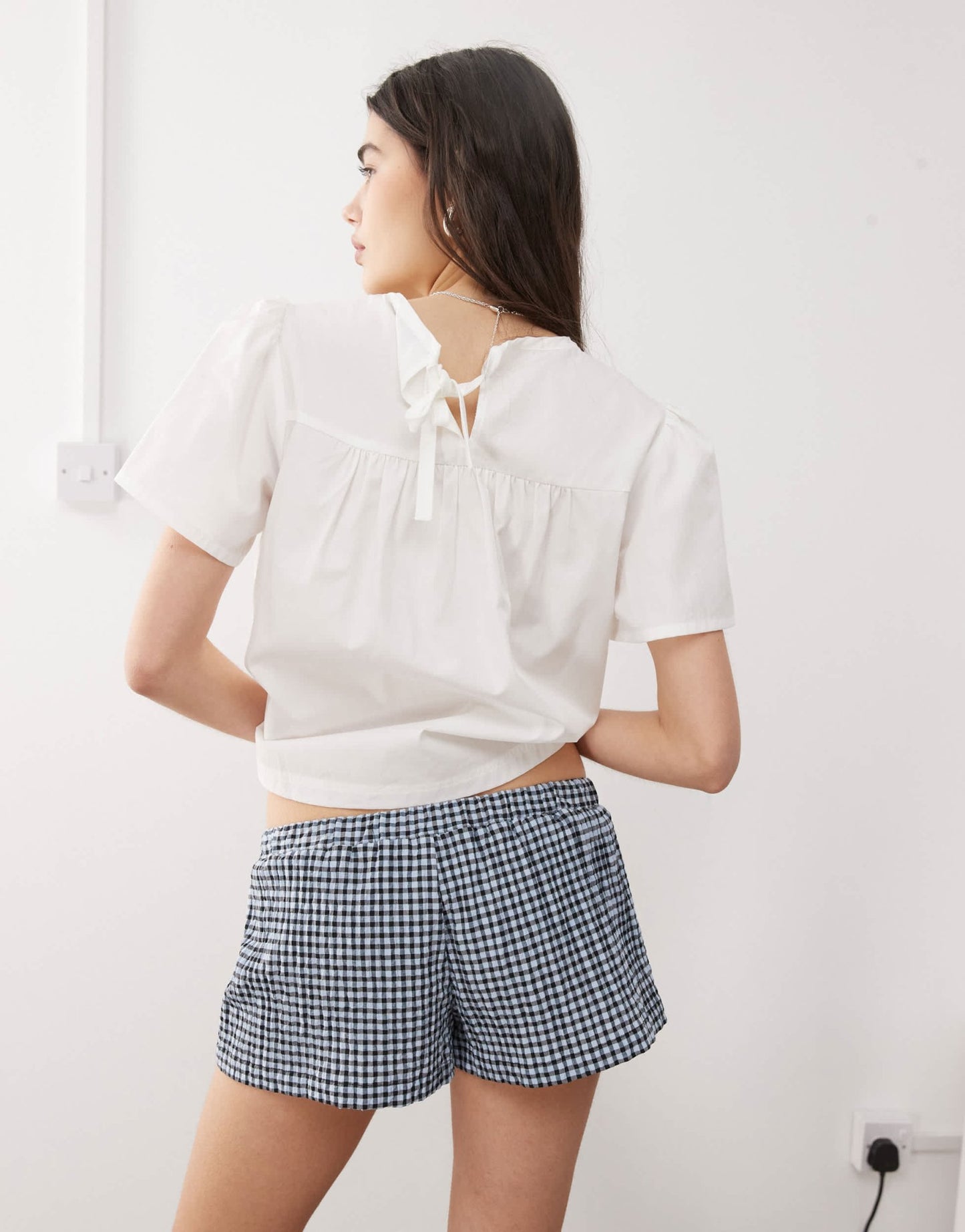 COLLUSION check boxer shorts - ASOS Sample Sale