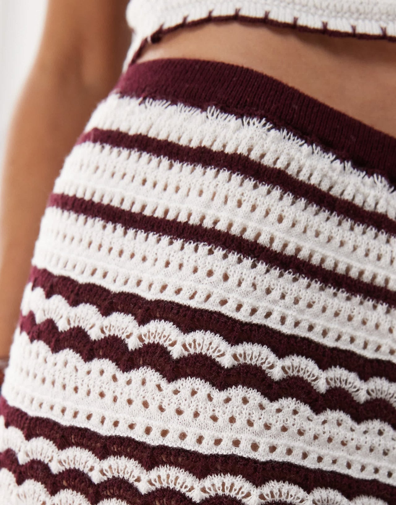 COLLUSION crochet micro shorts co-ord - ASOS Sample Sale