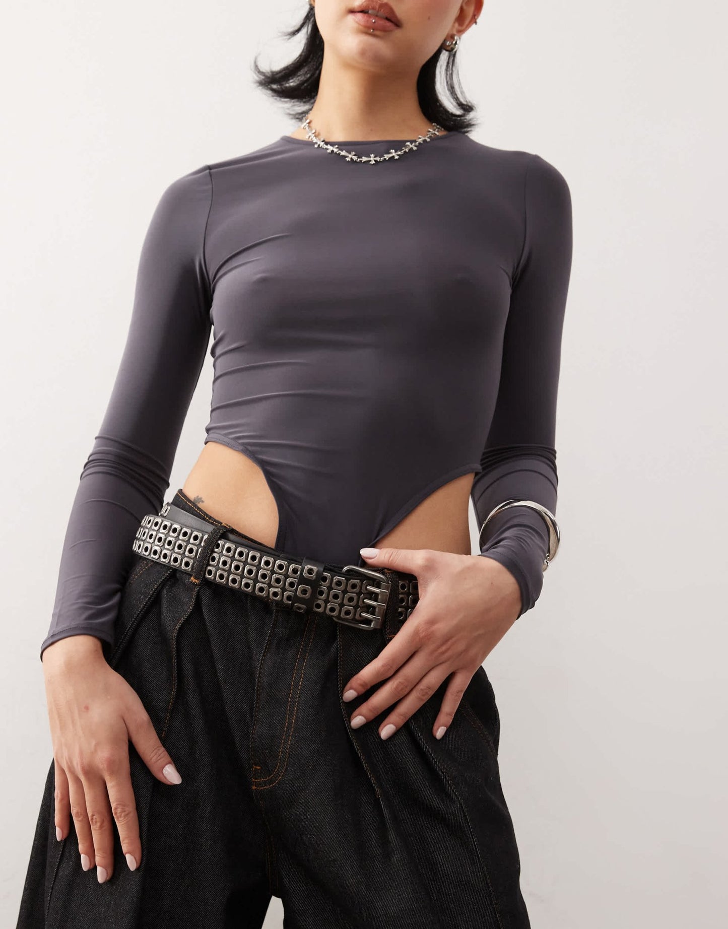 COLLUSION long sleeve bodysuit - ASOS Sample Sale