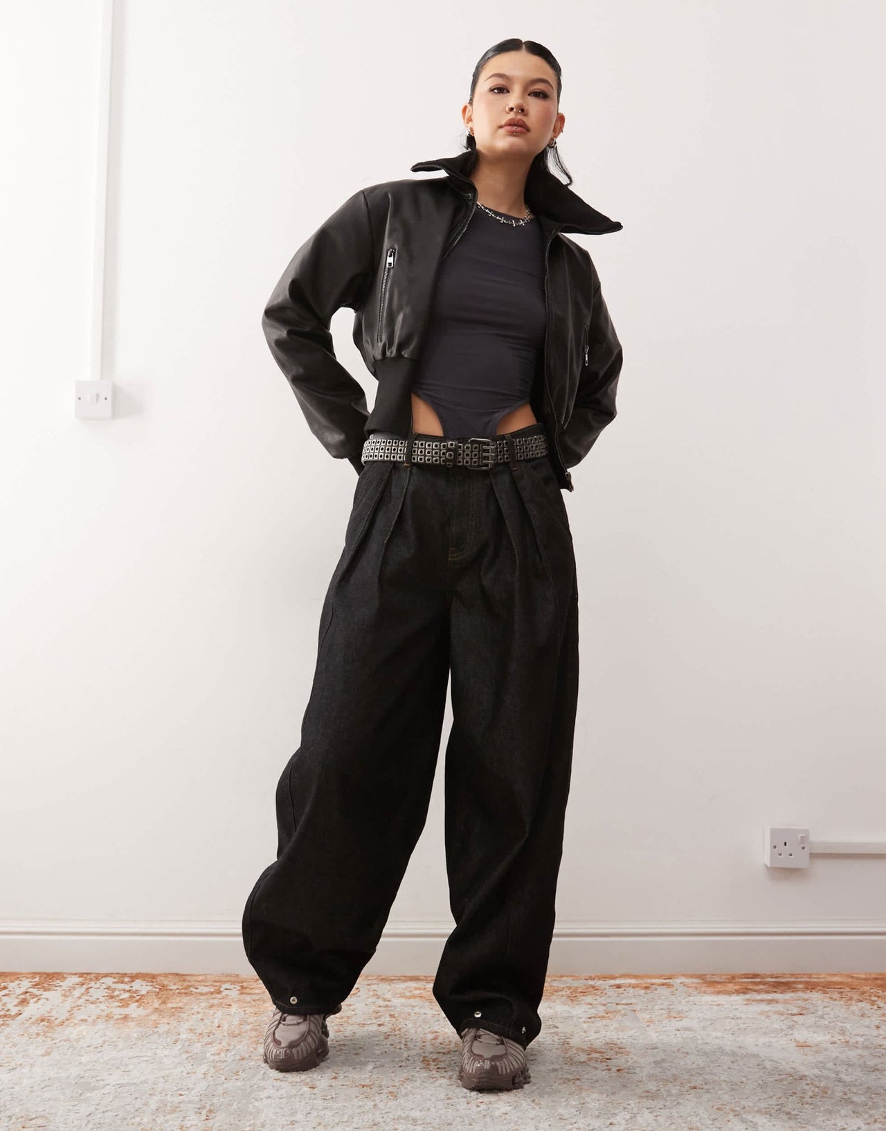 COLLUSION long sleeve bodysuit - ASOS Sample Sale