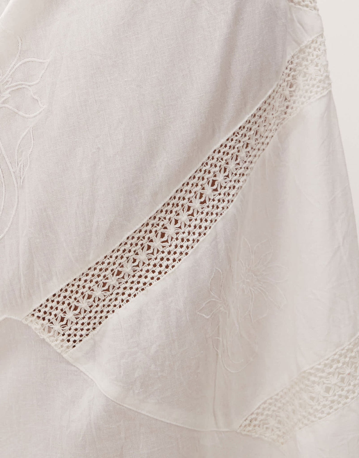 COLLUSION Plus broidery maxi beach skirt in white - ASOS Sample Sale