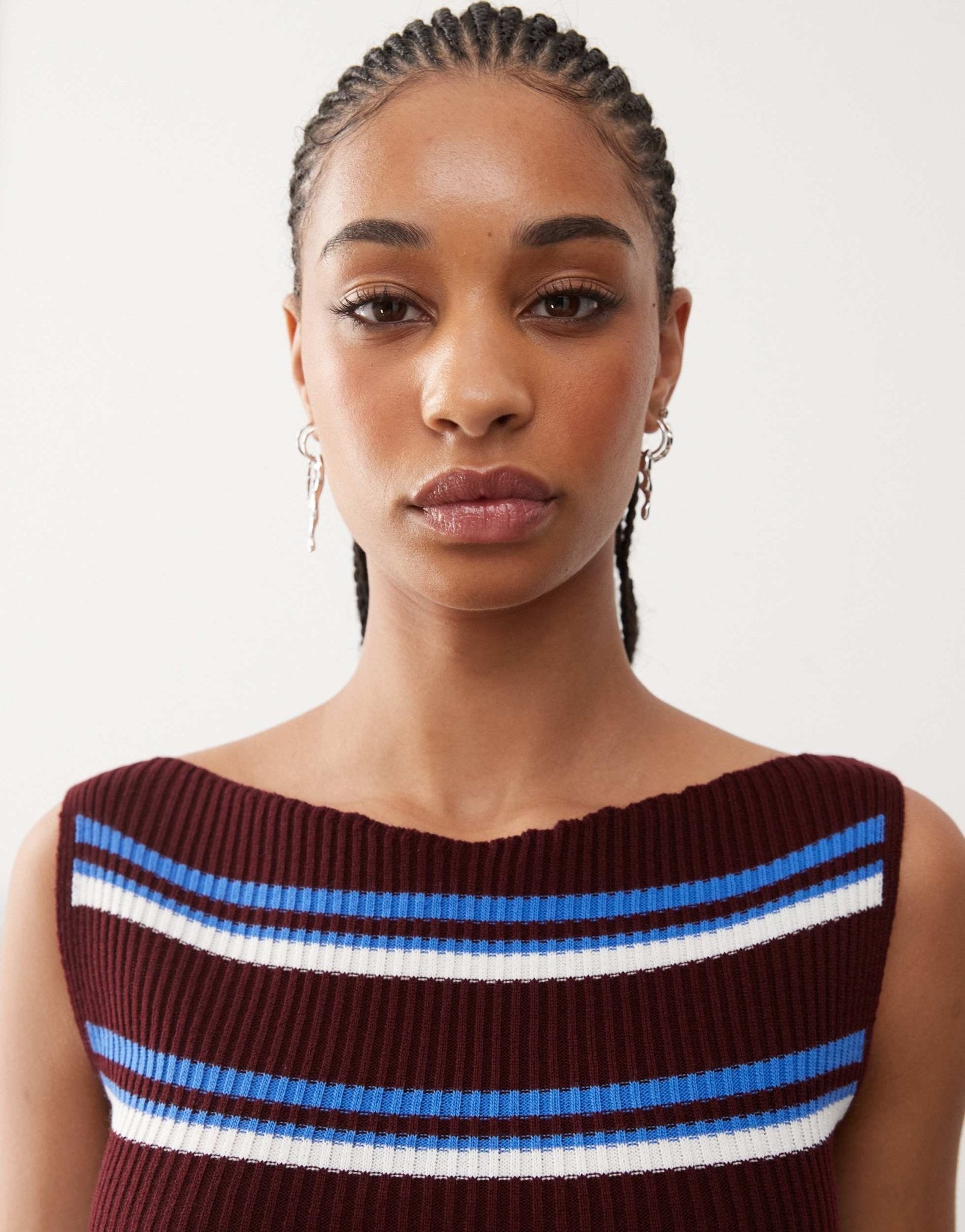 COLLUSION striped tank in multi - ASOS Sample Sale