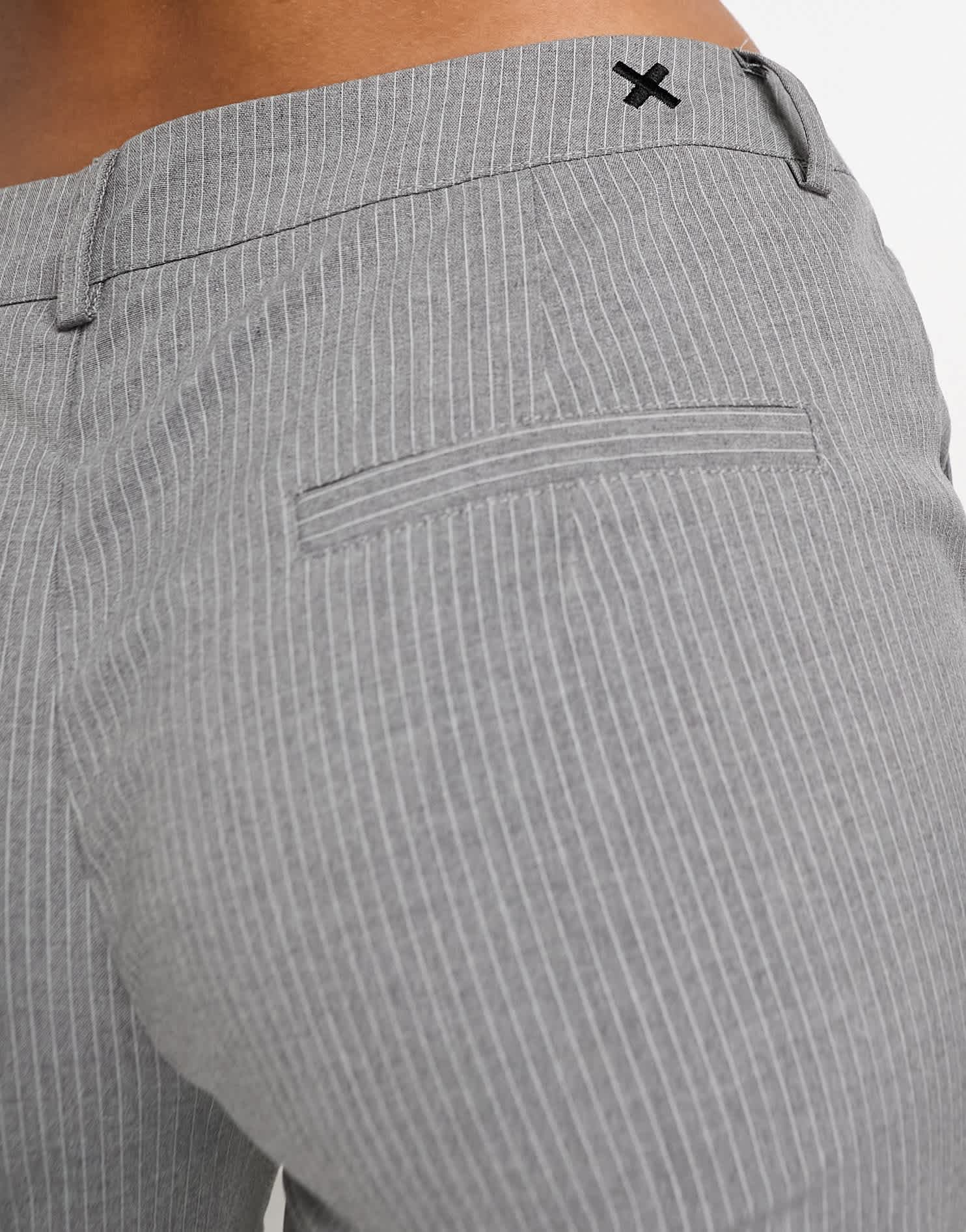 COLLUSION tailored kick flare trouser in grey - ASOS Sample Sale
