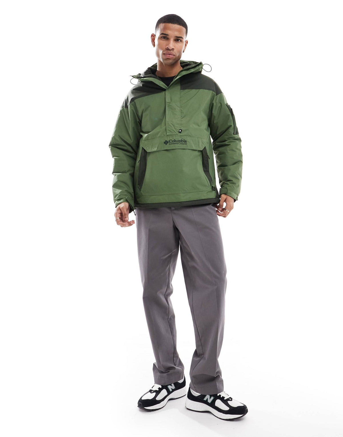 Columbia Challenger insulated pullover in green - ASOS Sample Sale