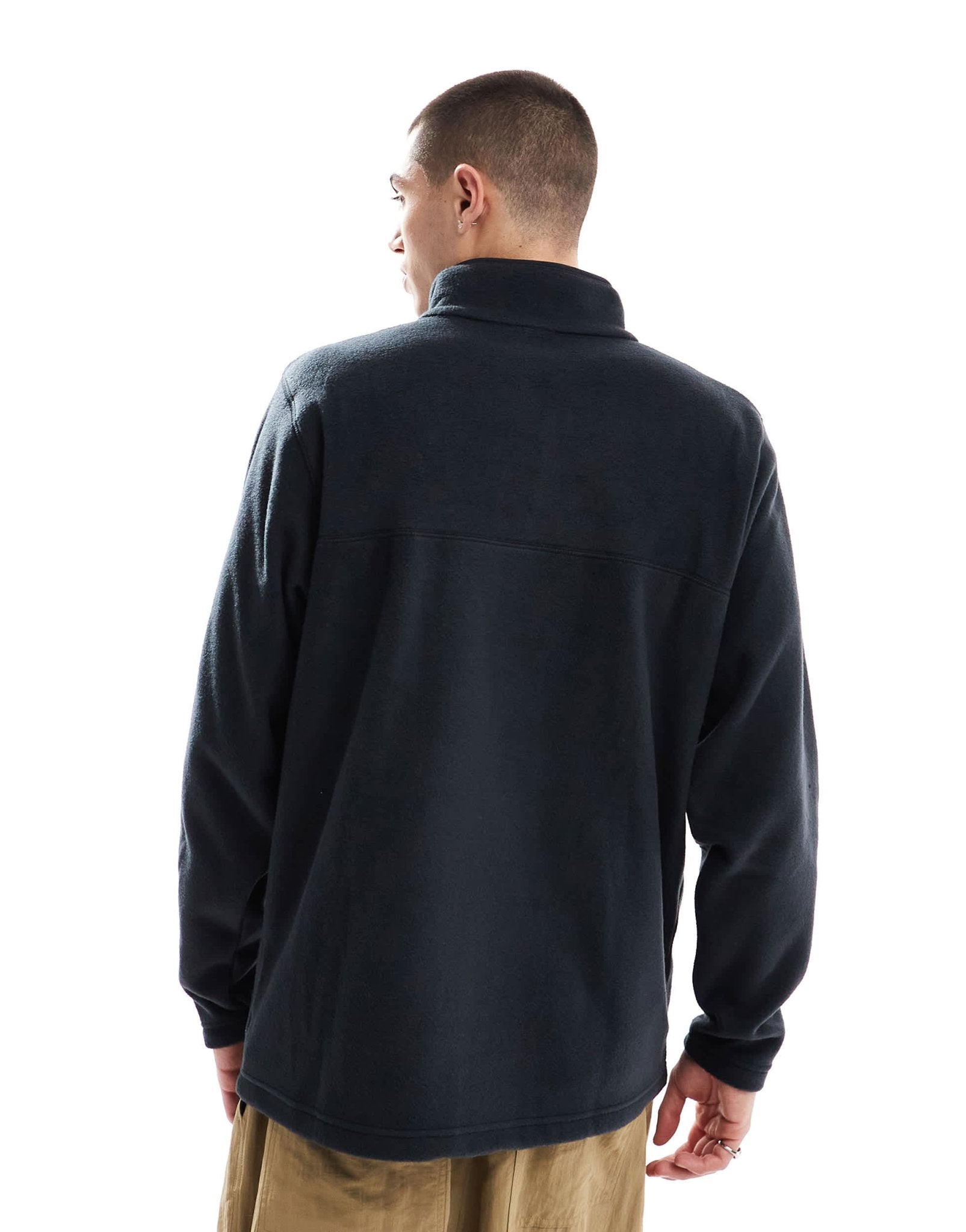 Columbia Steens Mountain II half snap fleece in black - ASOS Sample Sale