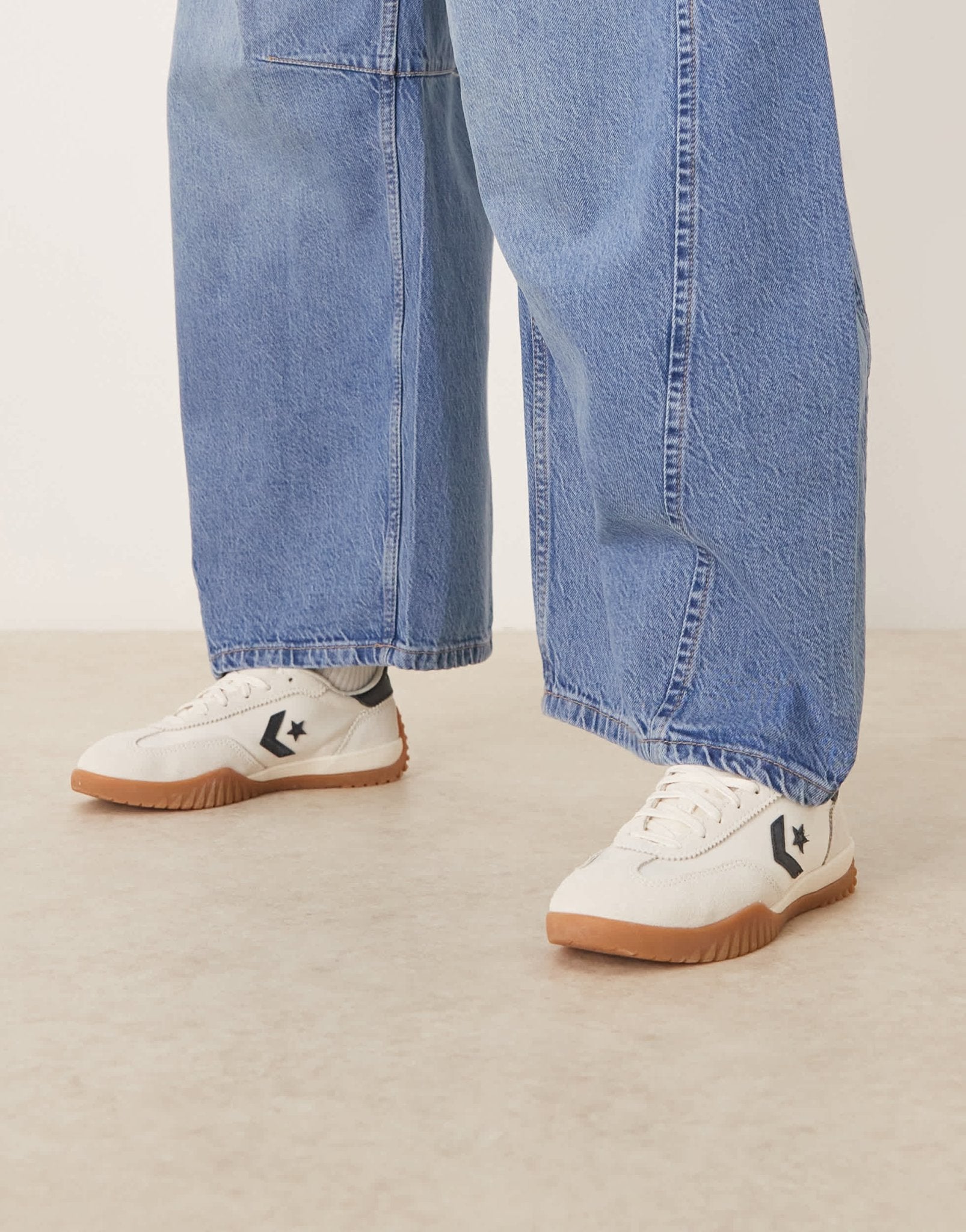 Converse Run Star trainers in off white - ASOS Sample Sale