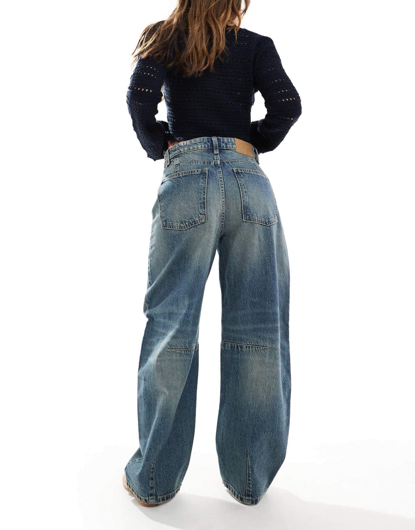Cotton On Barrel jean in blue - ASOS Sample Sale
