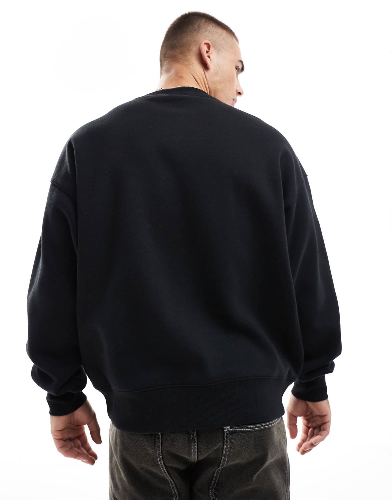 Cotton On Basquiat art print relaxed sweatshirt in black - ASOS Sample Sale