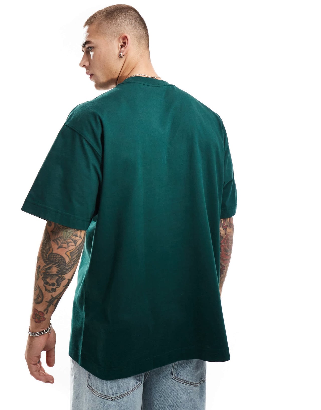 Cotton On boxy fit St Louis graphic t-shirt in pine green - ASOS Sample Sale