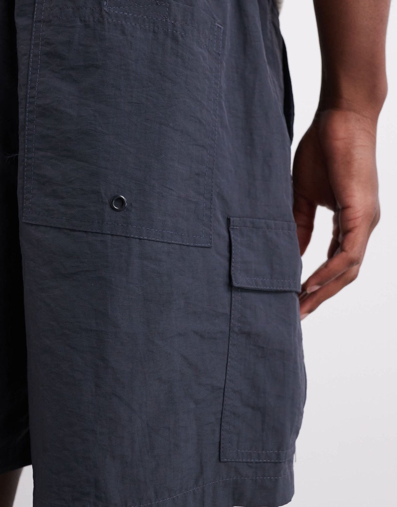 Cotton On cargo short in washed black - ASOS Sample Sale