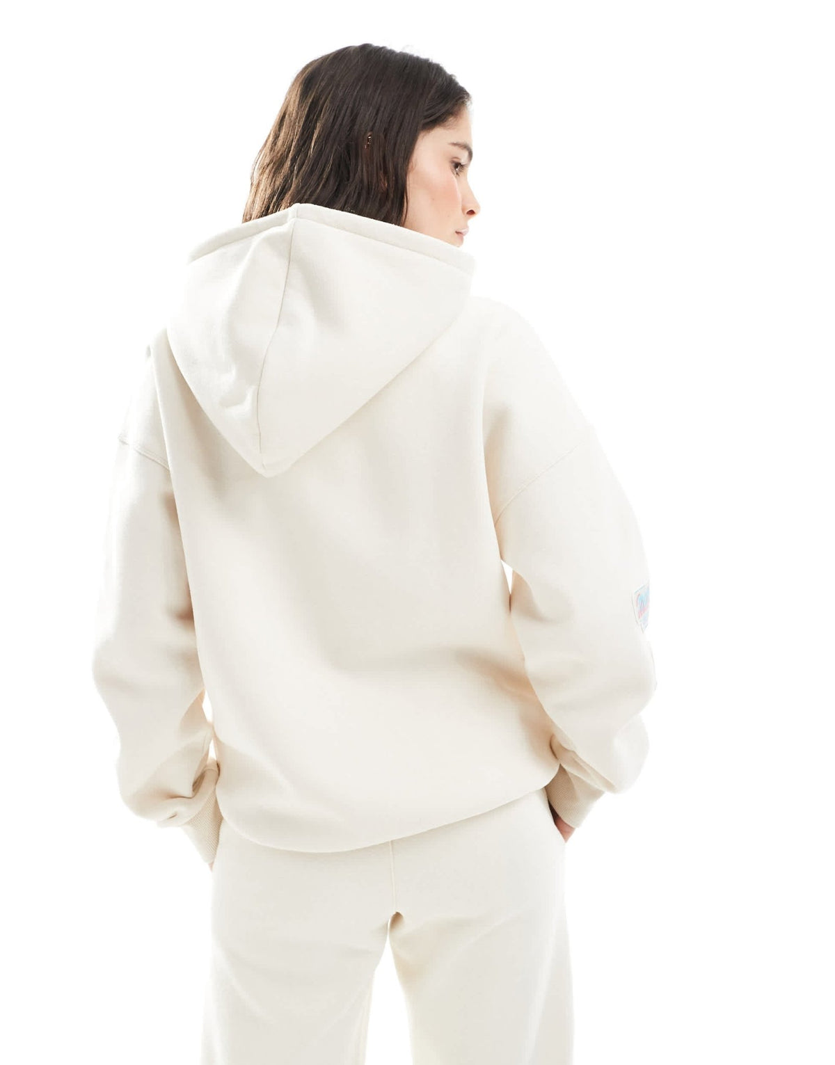 Cotton On plush premium hoodie in coconut milk co-ord - ASOS Sample Sale