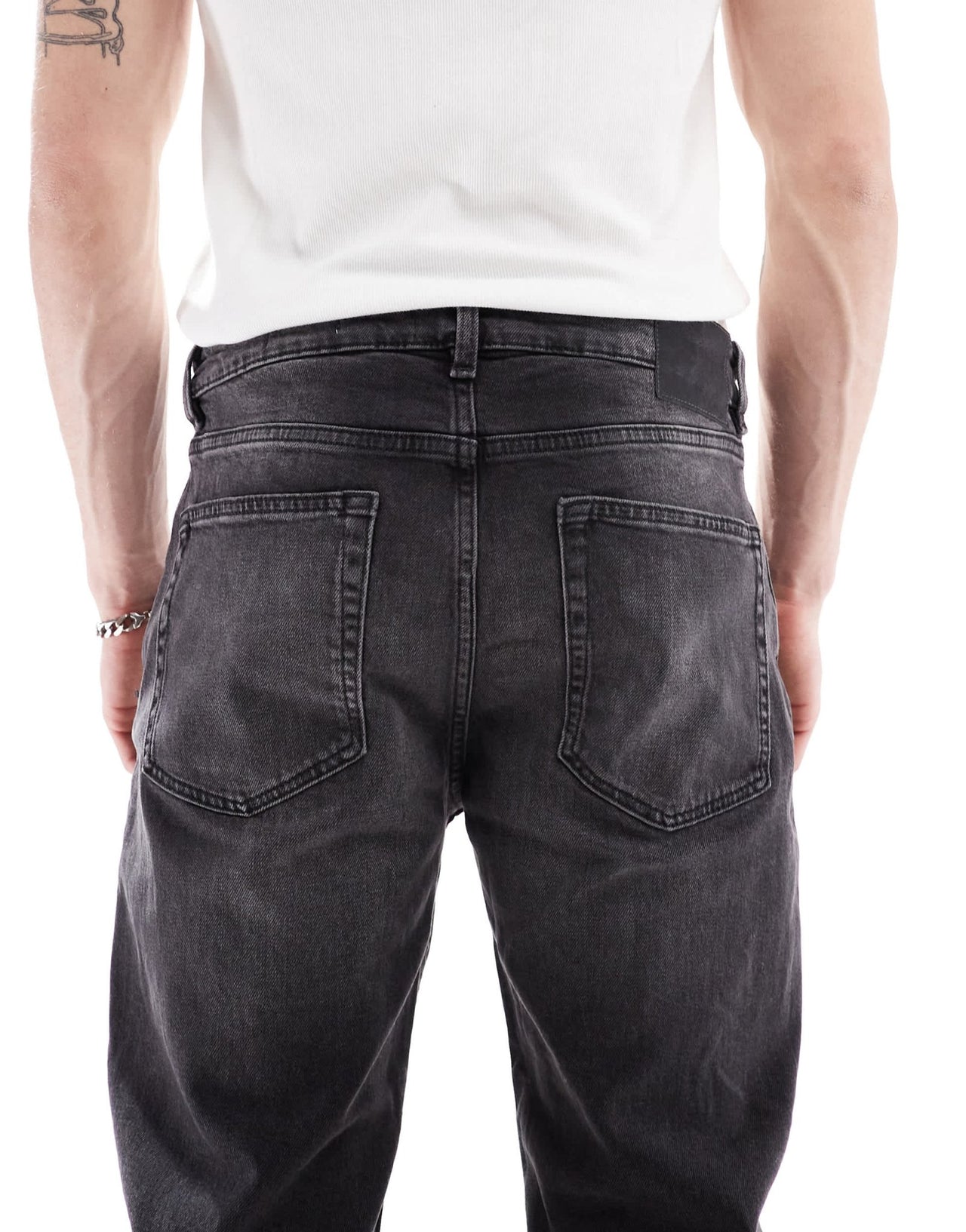 Cotton On regular slim fit jeans in vision black denim - ASOS Sample Sale
