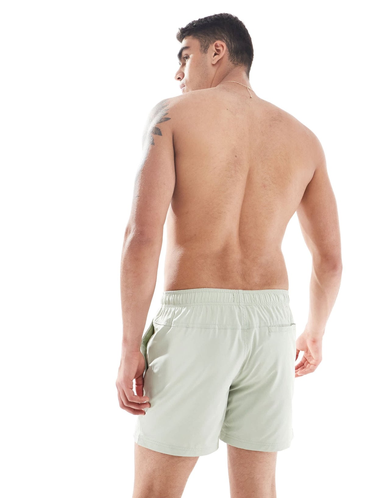 Cotton On swim shorts in sage - ASOS Sample Sale
