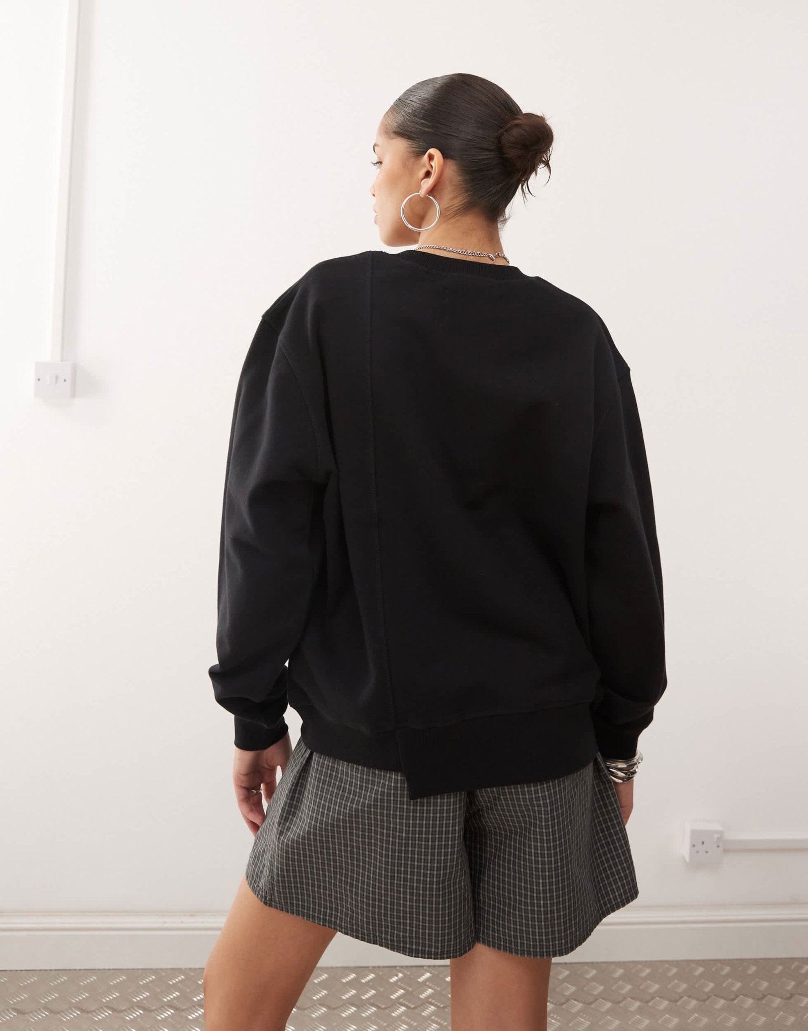 Deus Ex Machina singer sweatshirt in black - ASOS Sample Sale