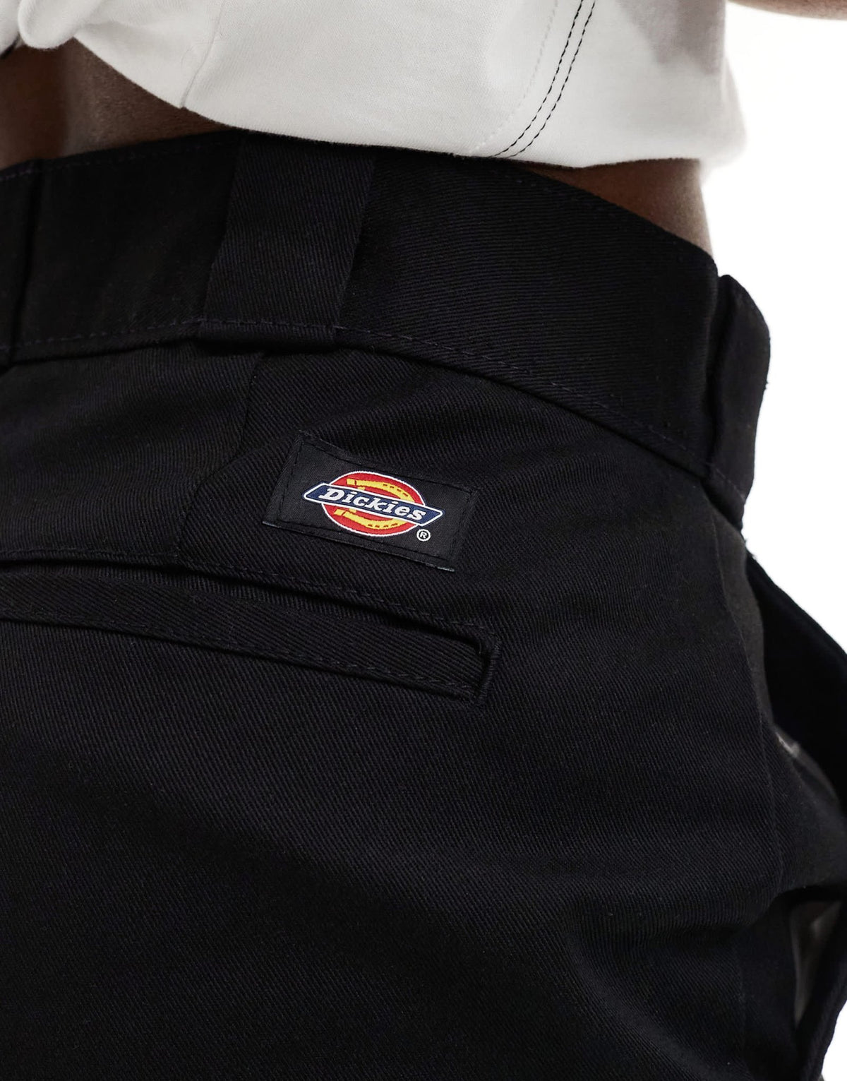Dickies elizaville straight fit trousers in black - ASOS Sample Sale