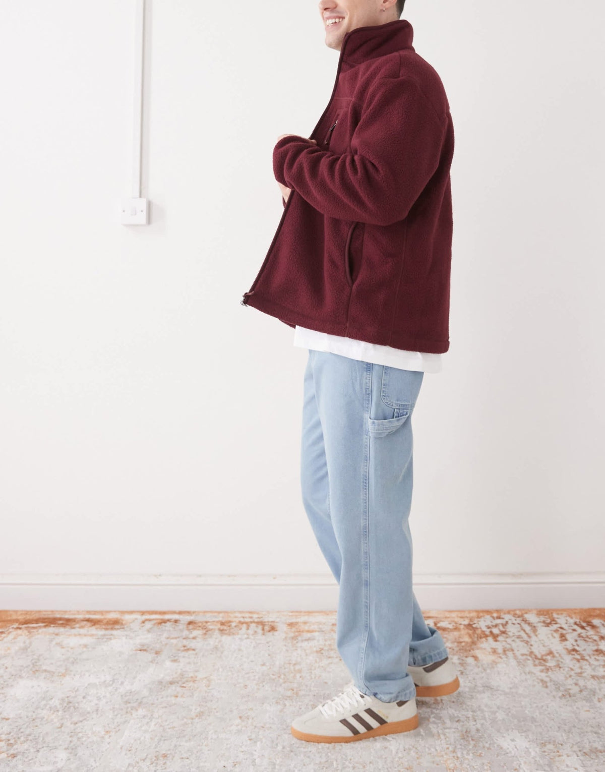 Dickies garyville relaxed straight fit denim jeans in light blue - ASOS Sample Sale
