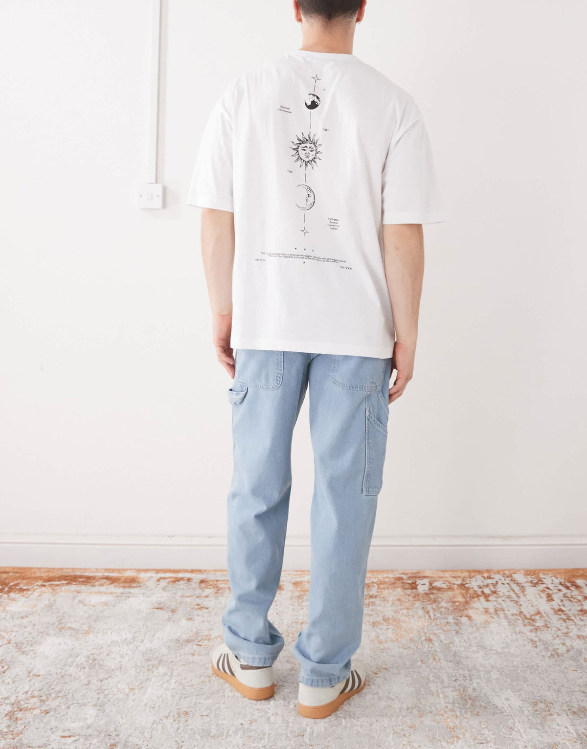 Dickies garyville relaxed straight fit denim jeans in light blue - ASOS Sample Sale