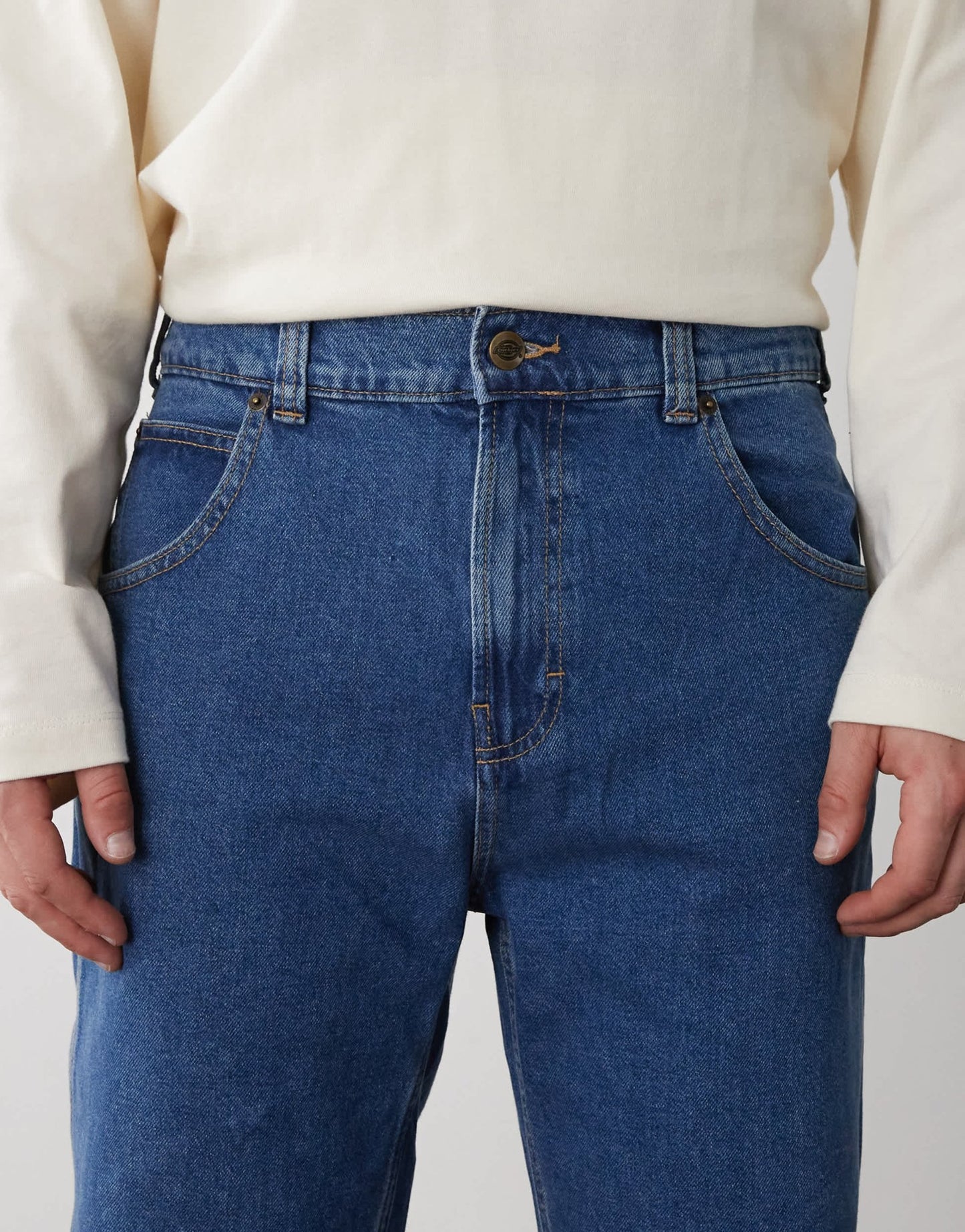 Dickies houston regular fit denim jeans in blue - ASOS Sample Sale