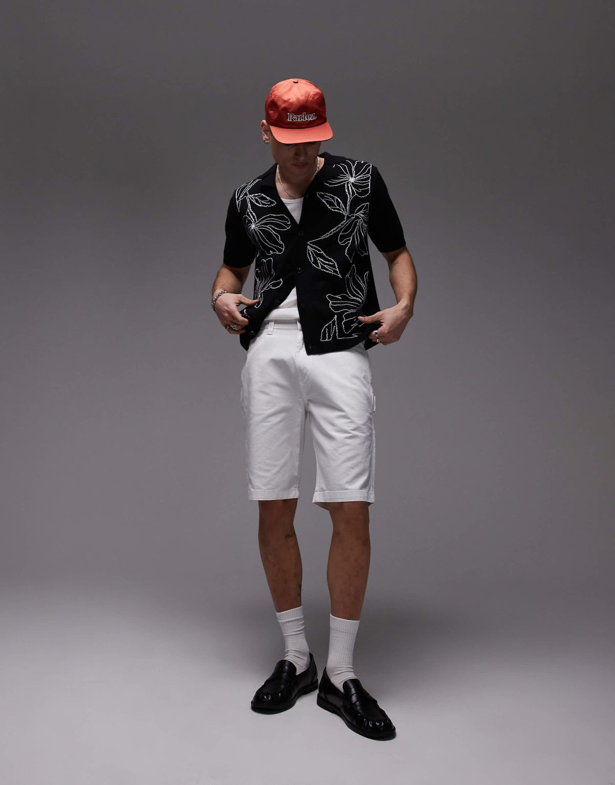Dickies loose fit 11 inch carpenter style painter shorts in white - ASOS Sample Sale