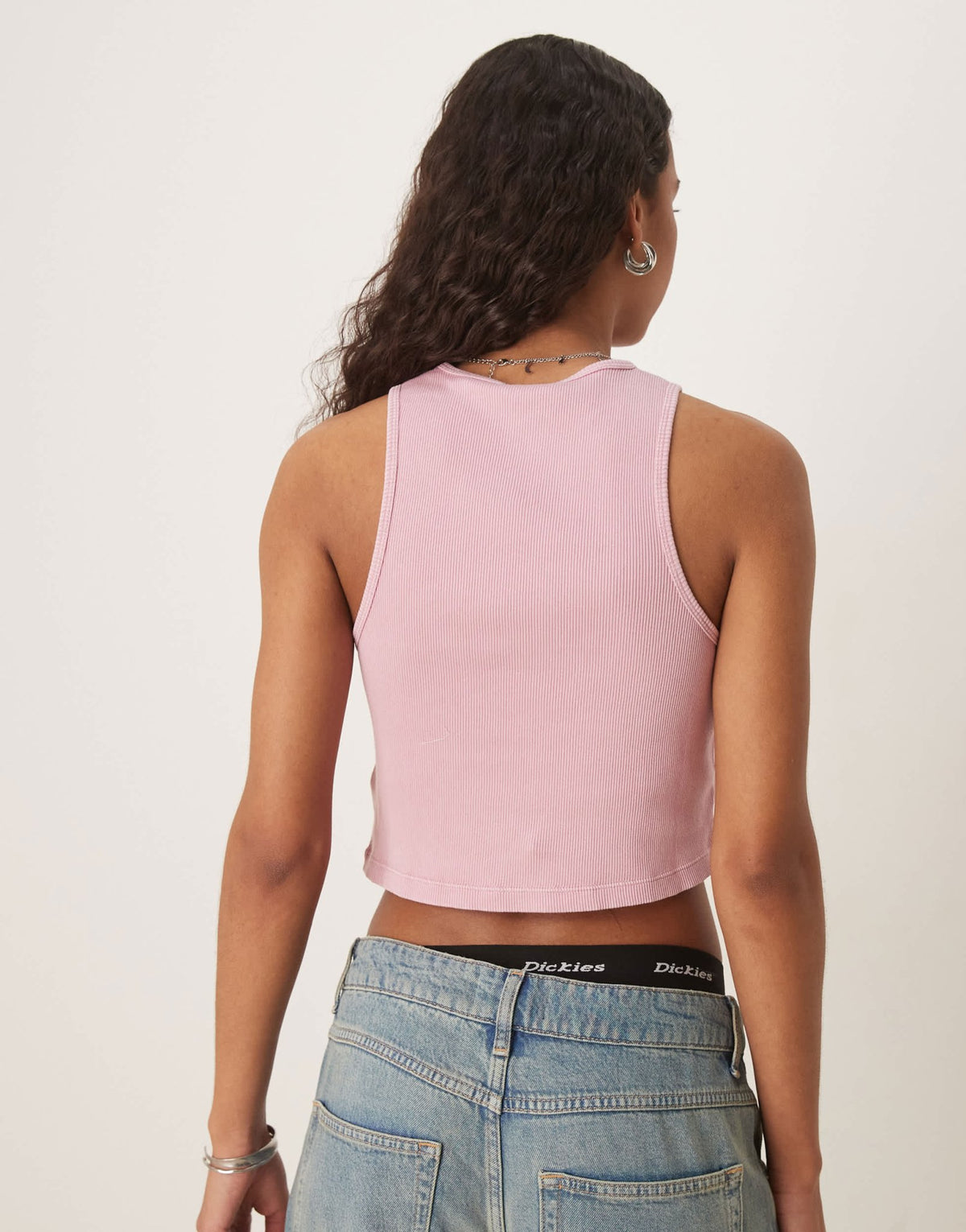 Dickies plentywood vest in washed pink - ASOS Sample Sale