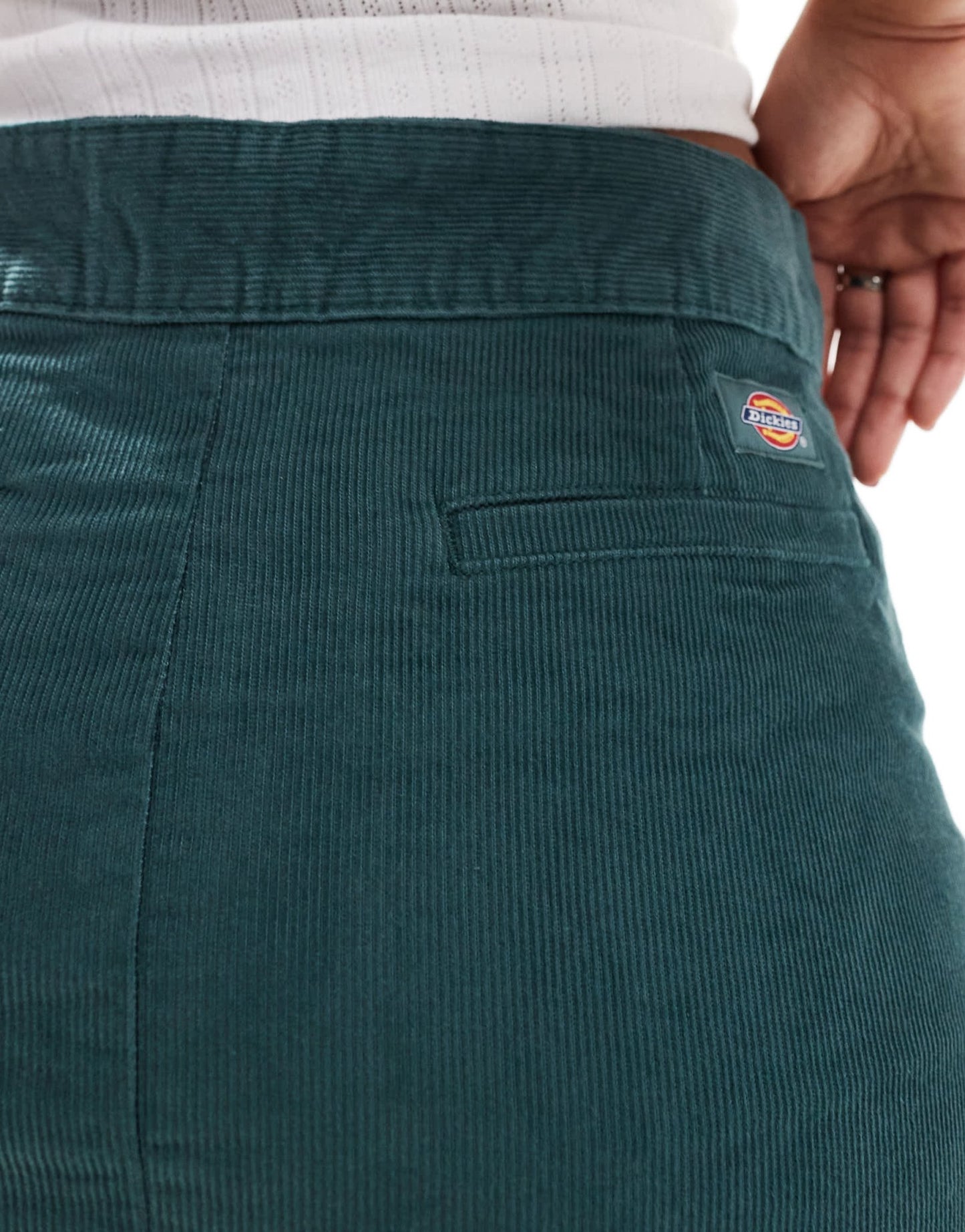 Dickies seasonal cord skirt in dark green - ASOS Sample Sale