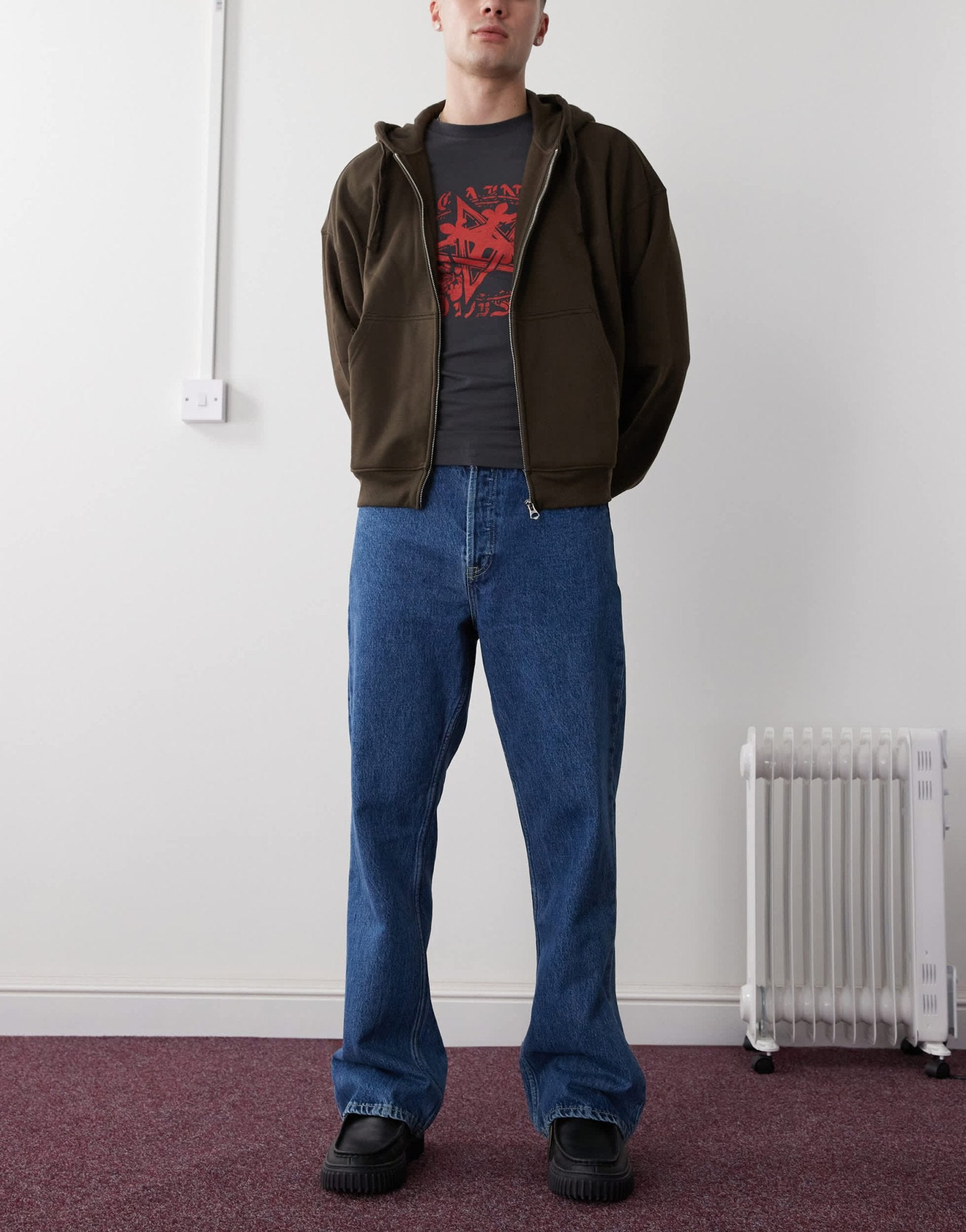 Dr Denim Kit regular fit bootcut leg in mid retro wash - ASOS Sample Sale