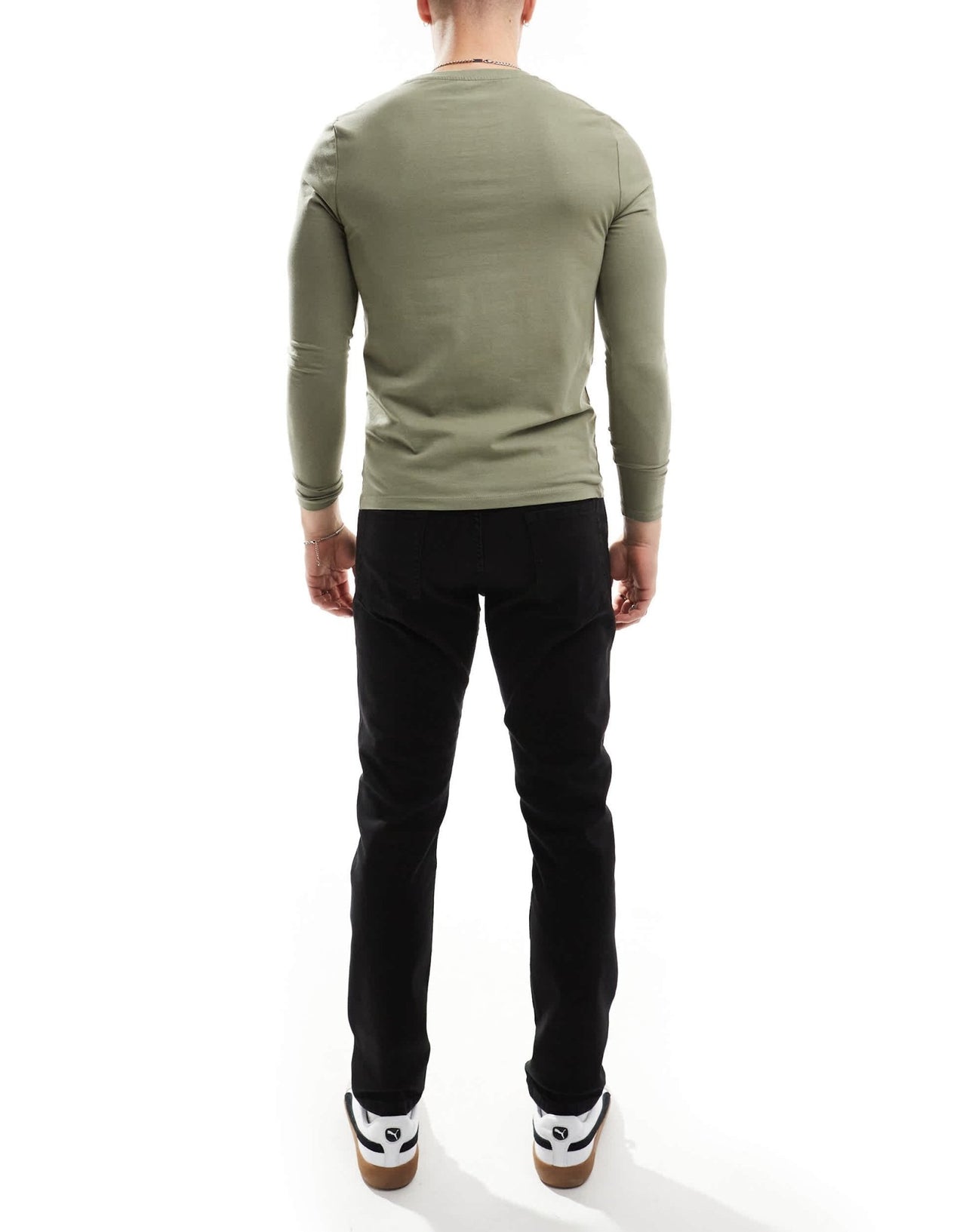 DTT stretch slim fit jeans in black - ASOS Sample Sale