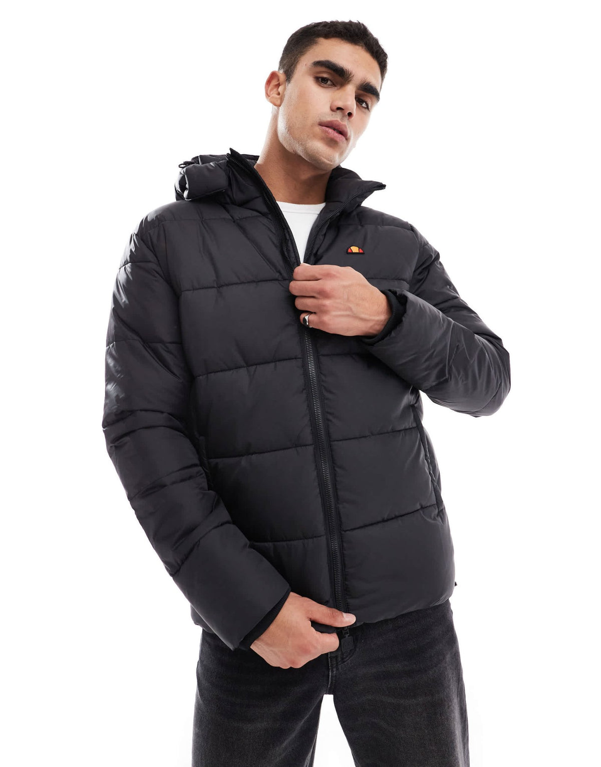 Ellesse Paddero padded jacket in black - ASOS Sample Sale
